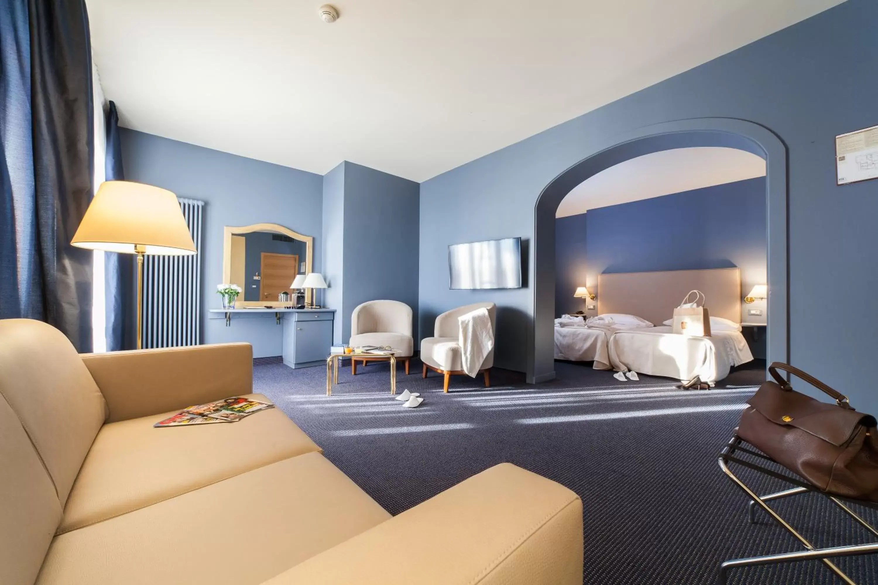 Bedroom, Seating Area in Hotel Terme Delle Nazioni