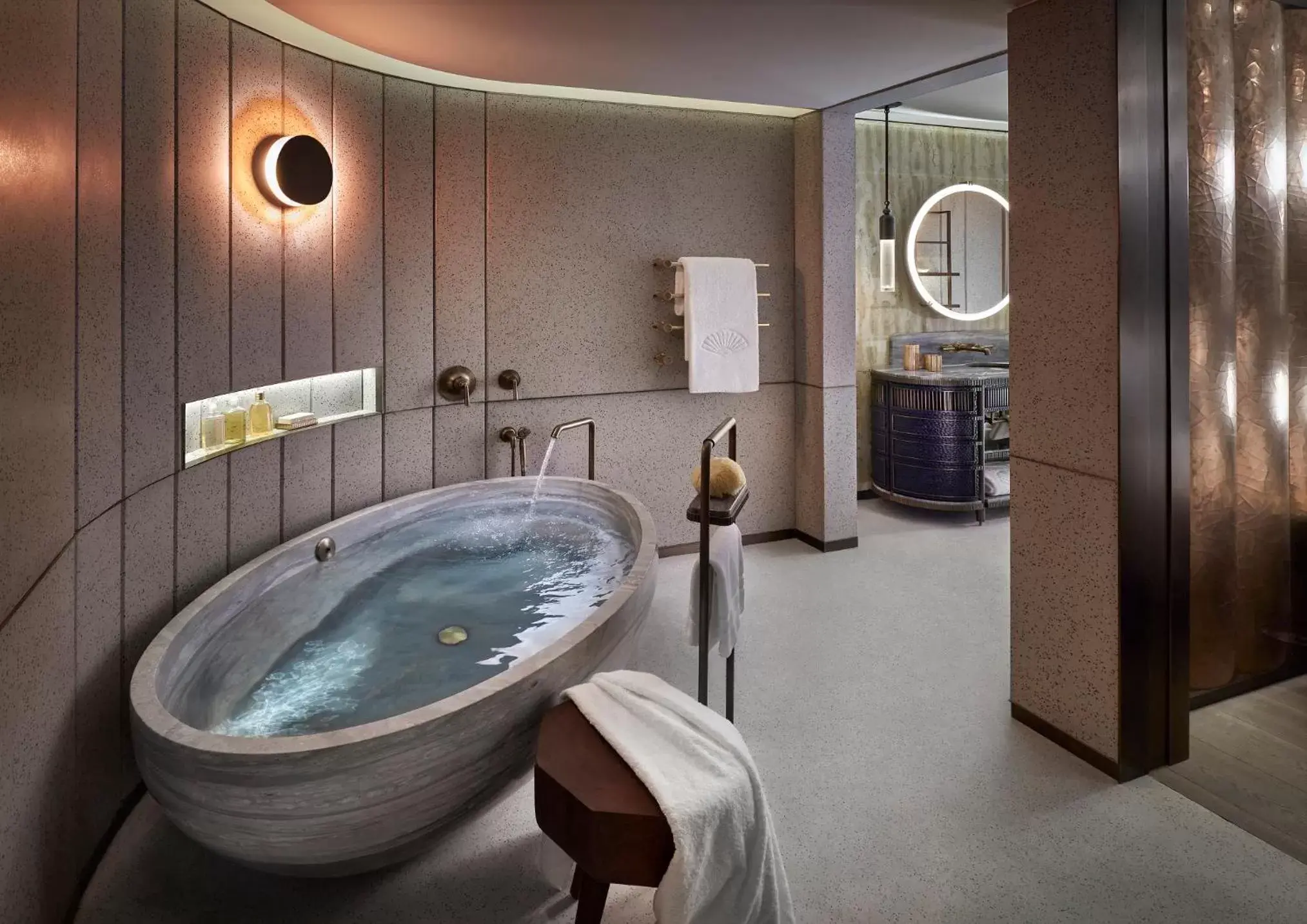 Bathroom in The Landmark Mandarin Oriental, Hong Kong