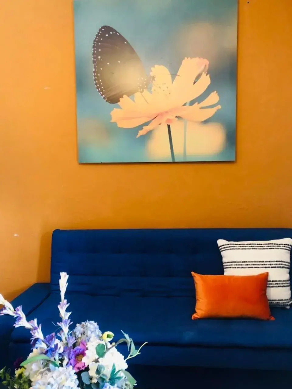 Living room in Hotel Corazon Mexicano