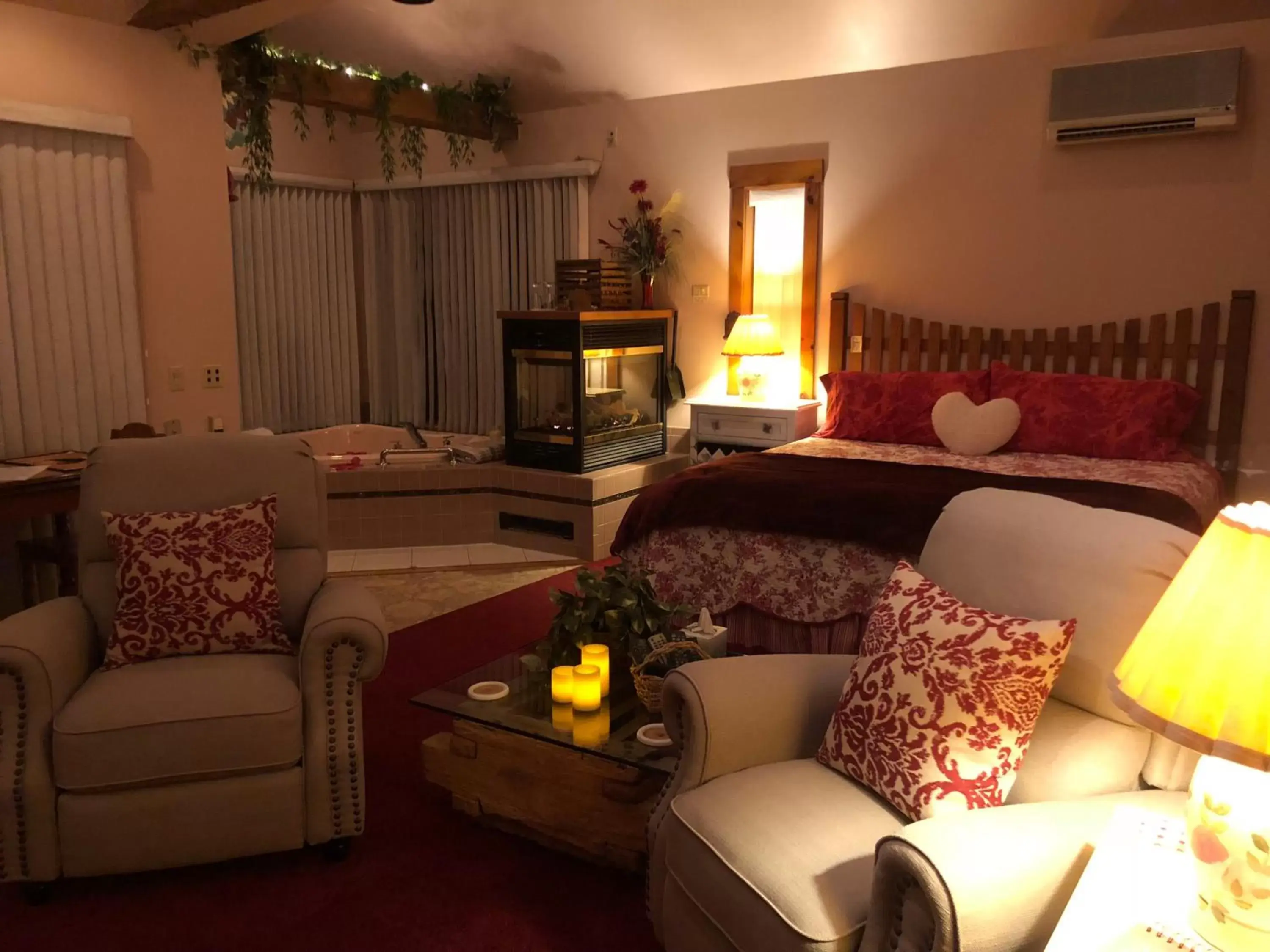 Seating Area in HIllside Farm B & B