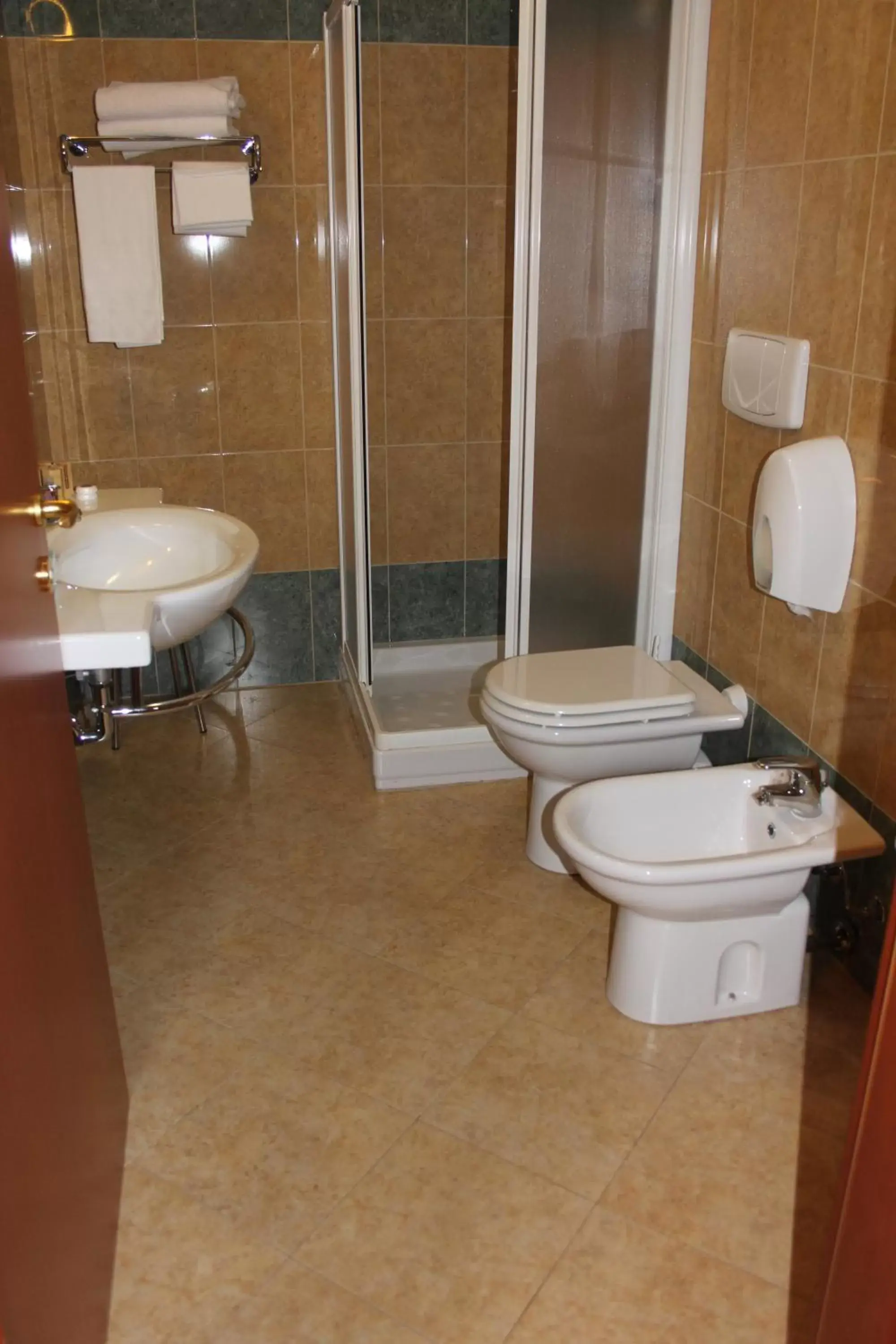 Shower, Bathroom in Hotel Riz B.B