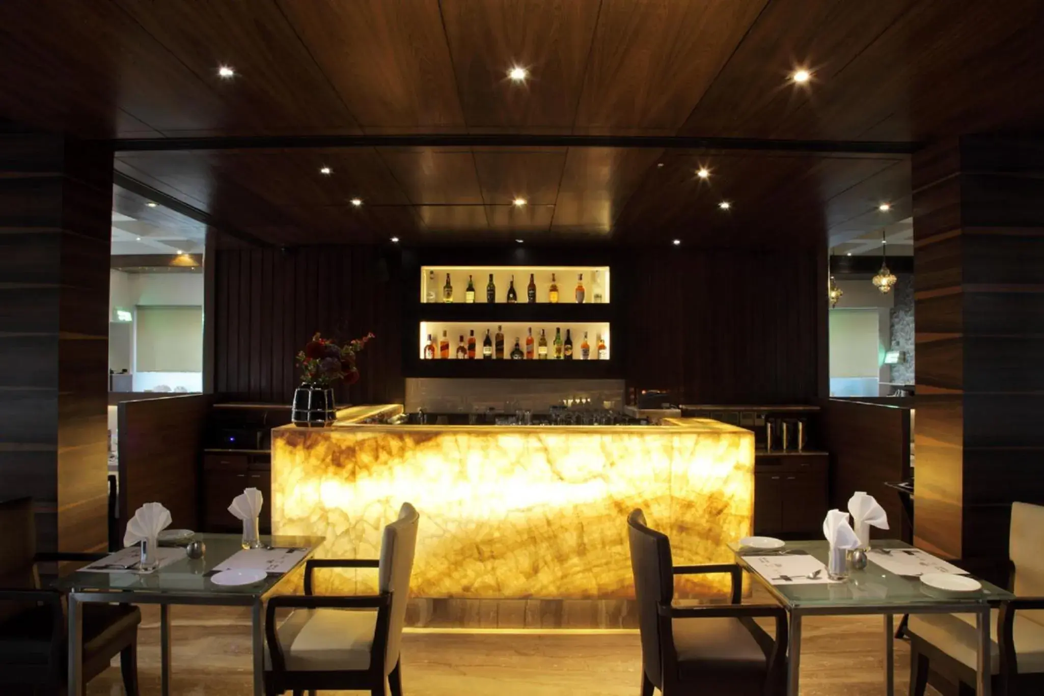 Lounge or bar, Restaurant/Places to Eat in Hotel Yogi Metropolitan