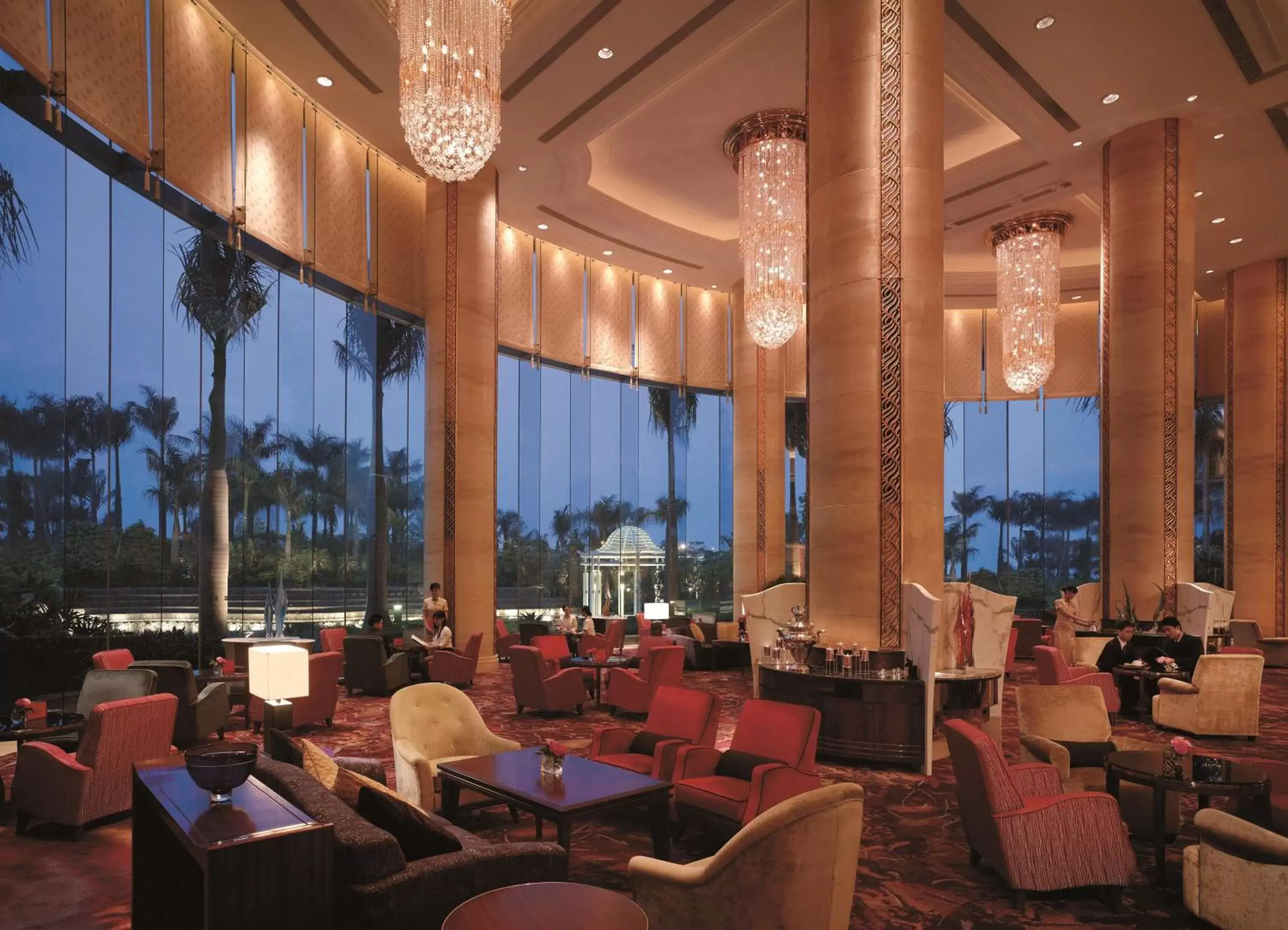 Lounge or bar, Restaurant/Places to Eat in Shangri-La Guangzhou