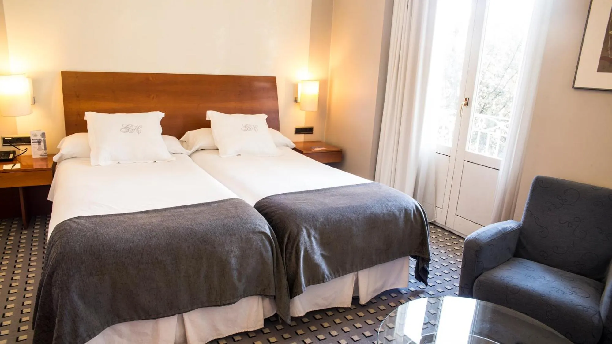 Bed in Gran Hotel Albacete