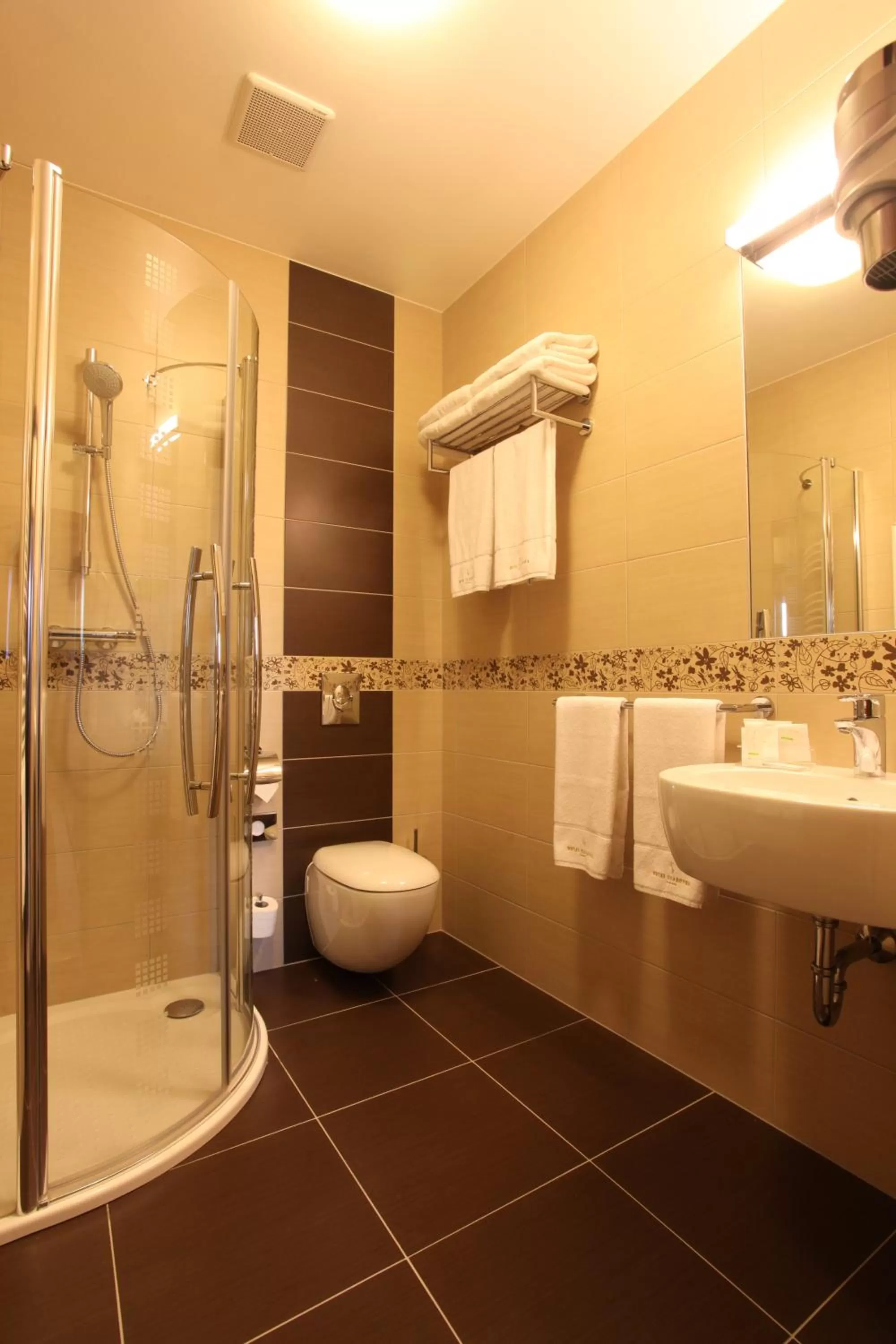 Bathroom in Hotel Sladovna