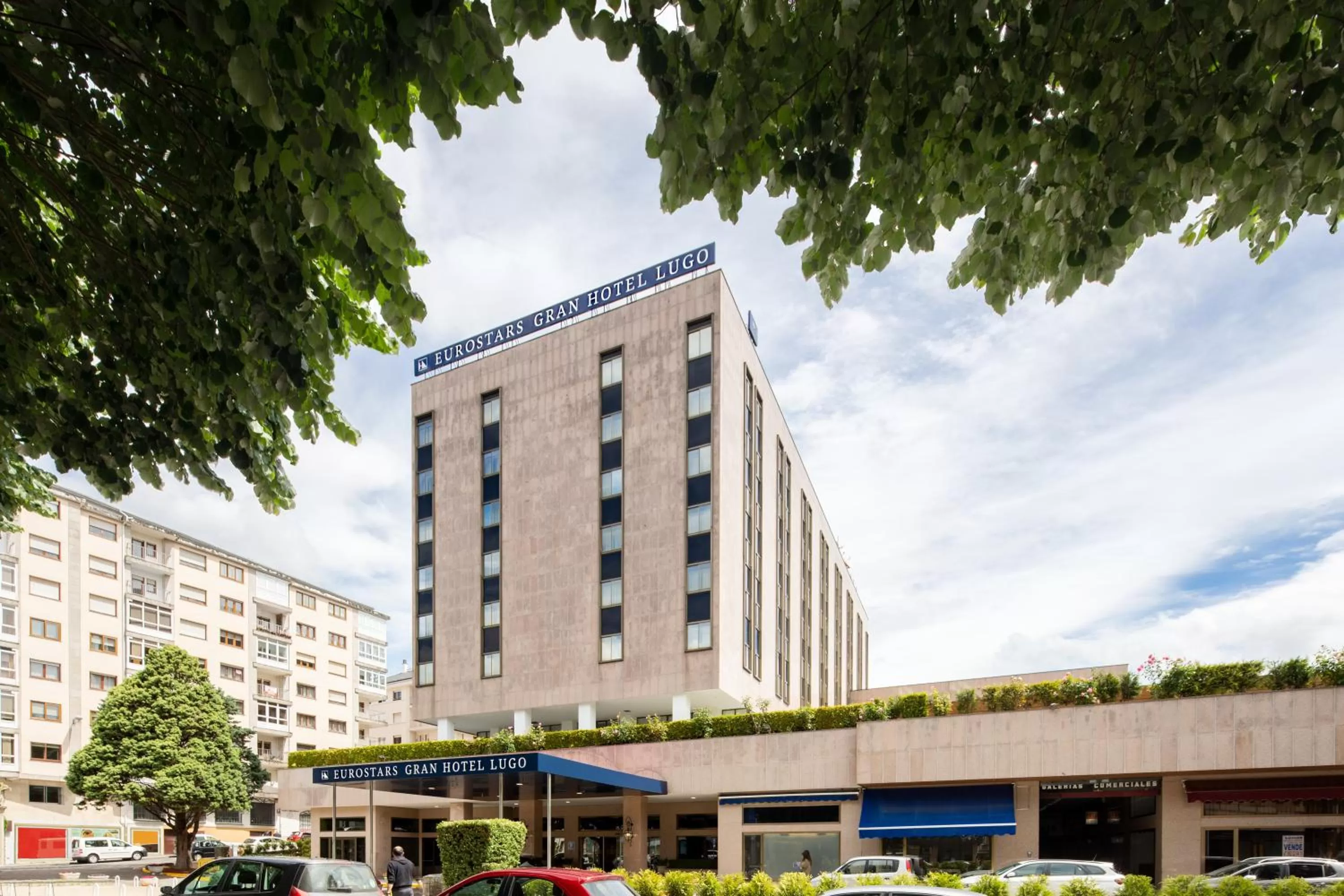 Property building in Eurostars Gran Hotel Lugo