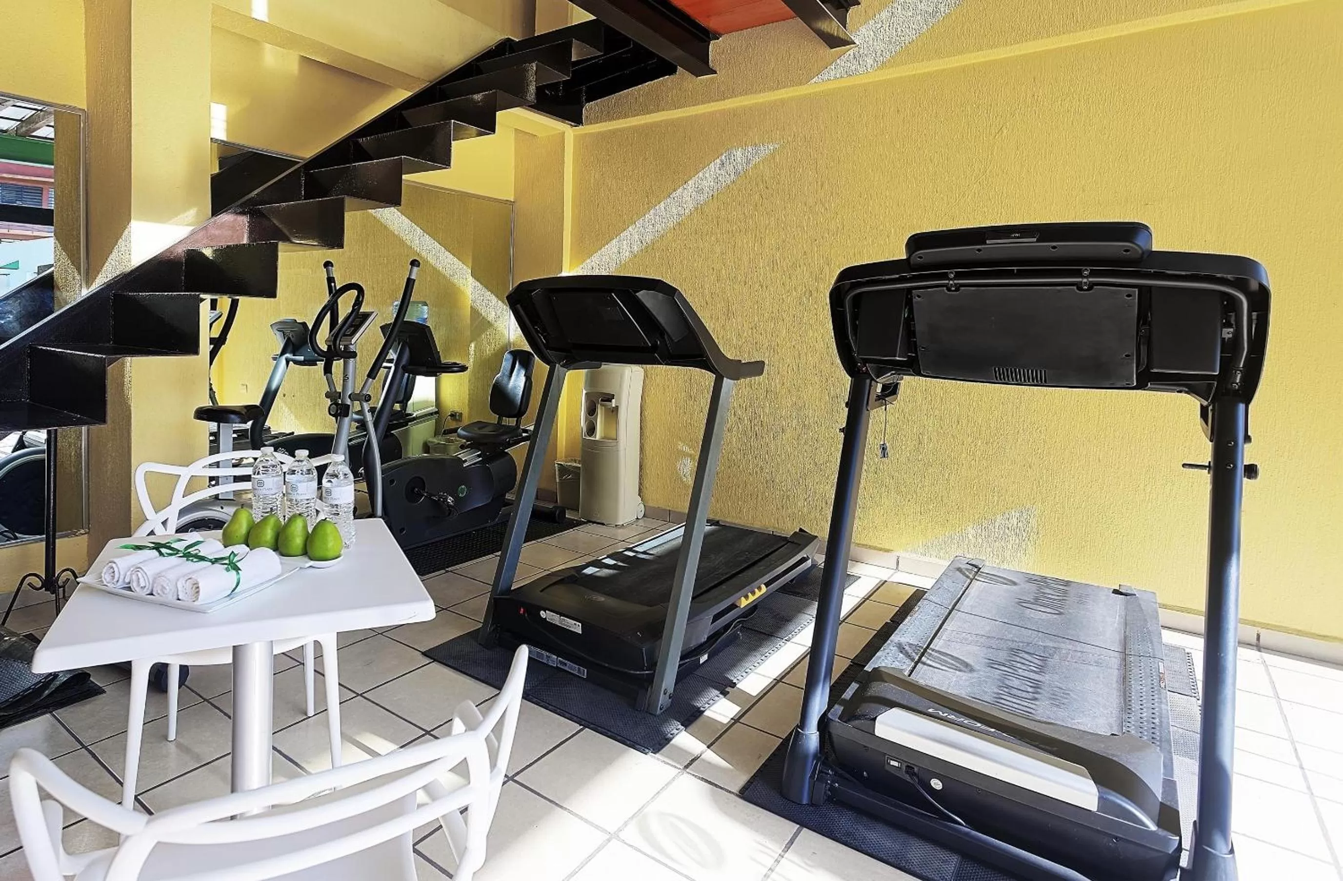 Fitness centre/facilities in Hotel Olmeca Plaza