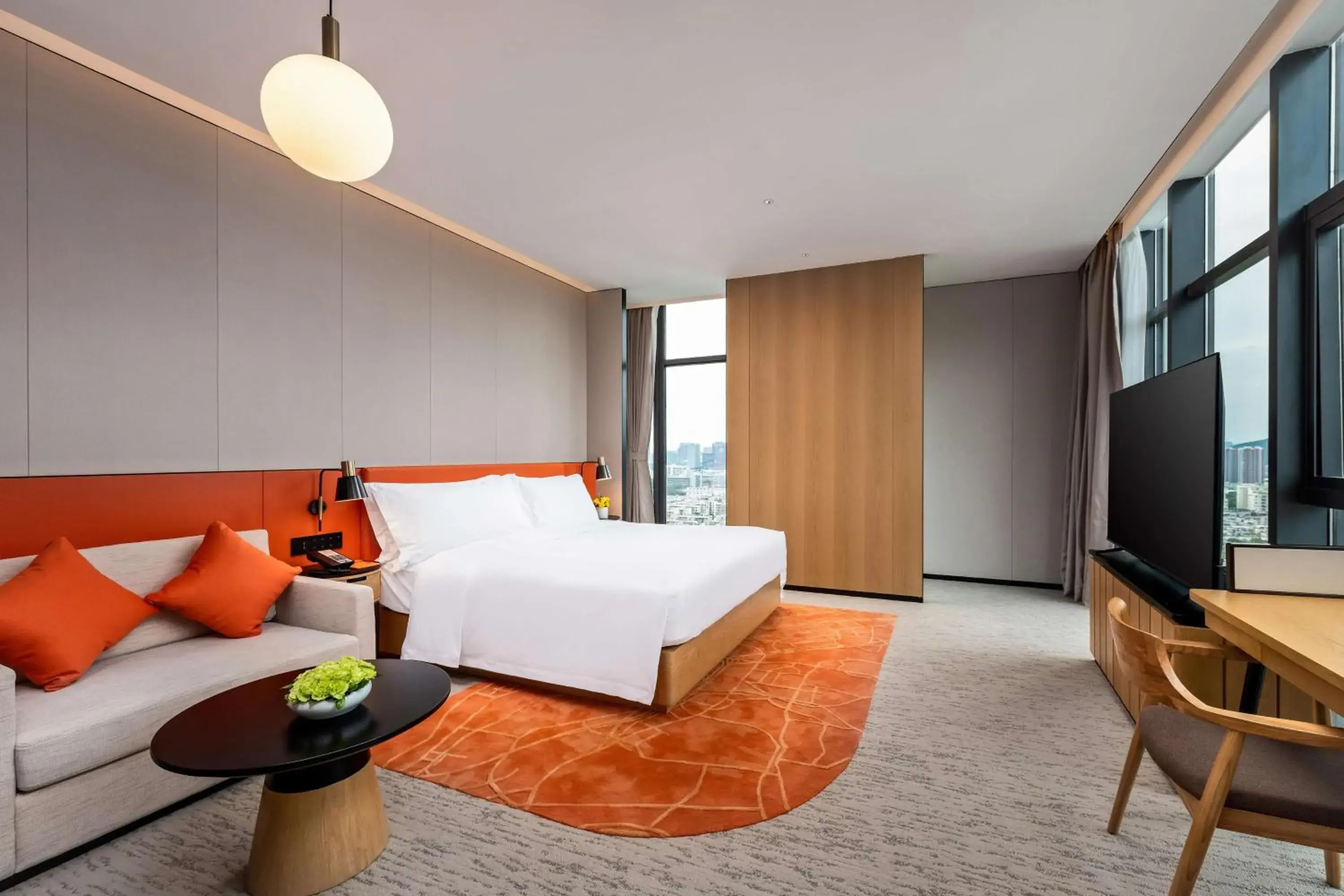 Bedroom in Hilton Garden Inn Shenzhen Nanshan Science & Technology Park