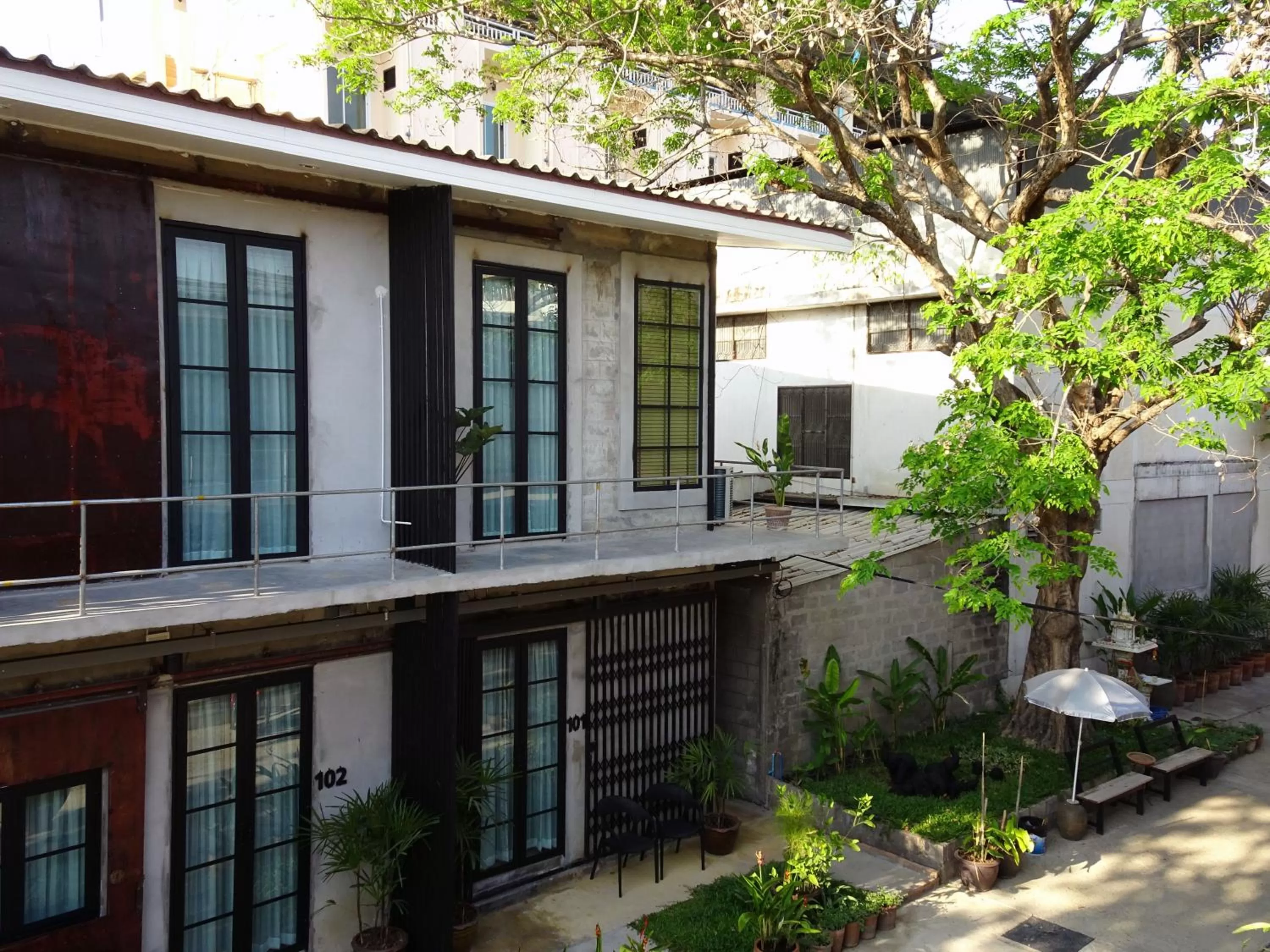 Patio in The Warehouse Chiang Mai