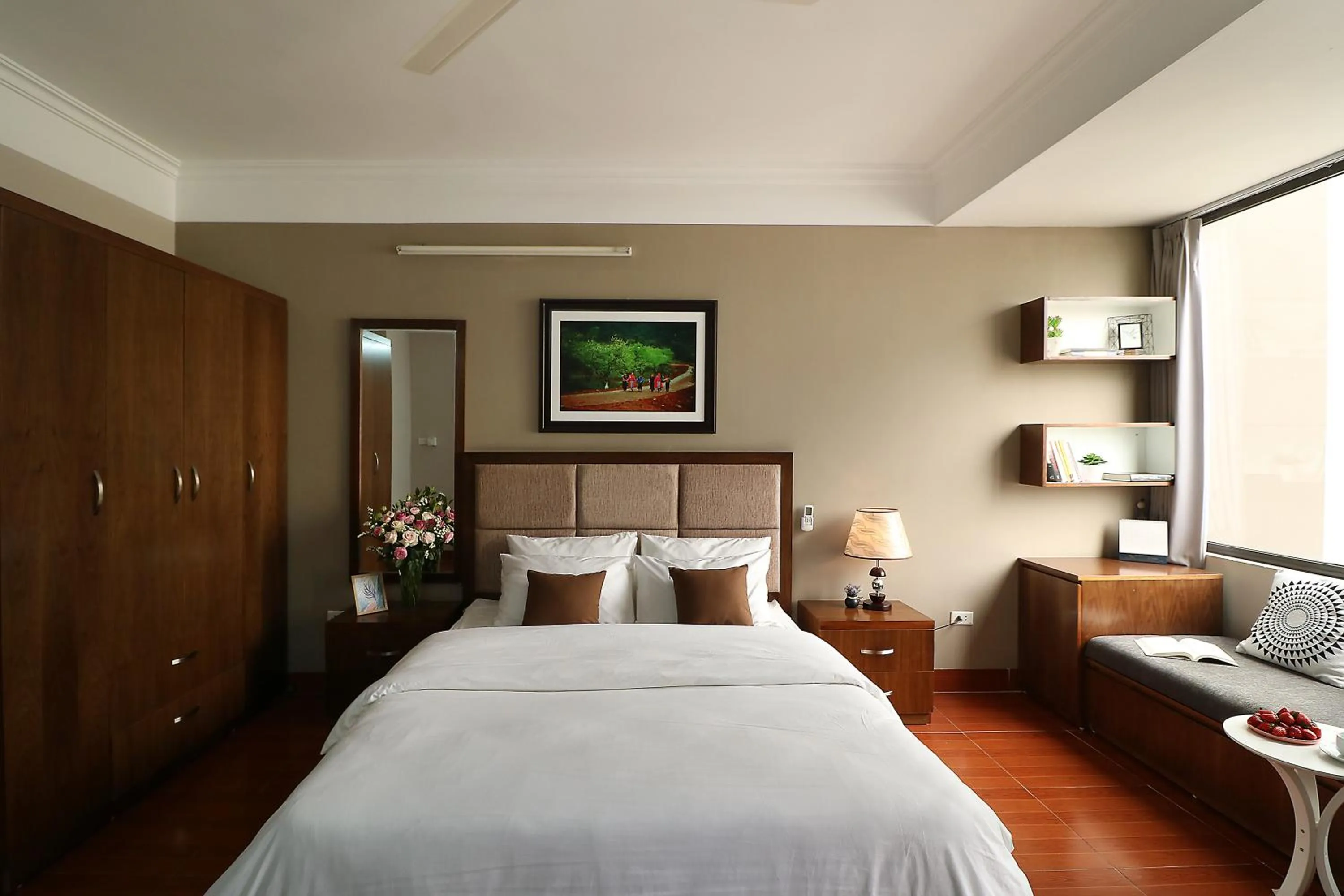 Bed in ISTAY Hotel Apartment 1