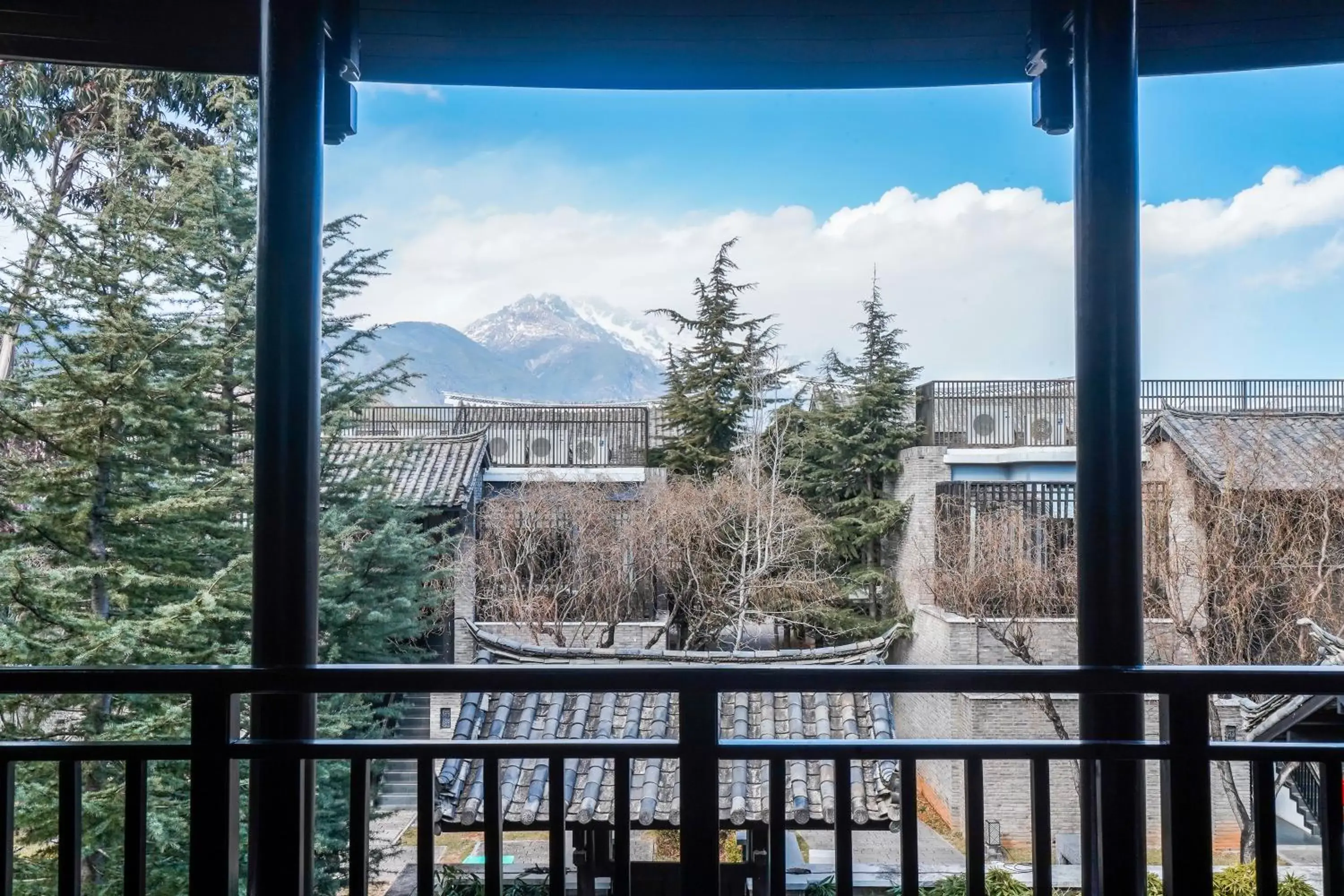 Balcony/Terrace in Banyan Tree Lijiang