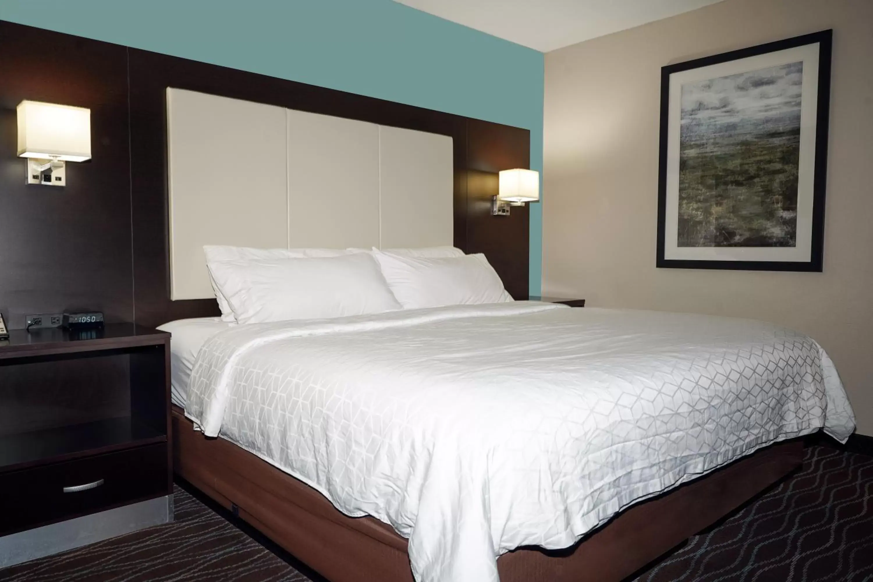 Bed in Holiday Inn Express Boise Downtown, an IHG Hotel