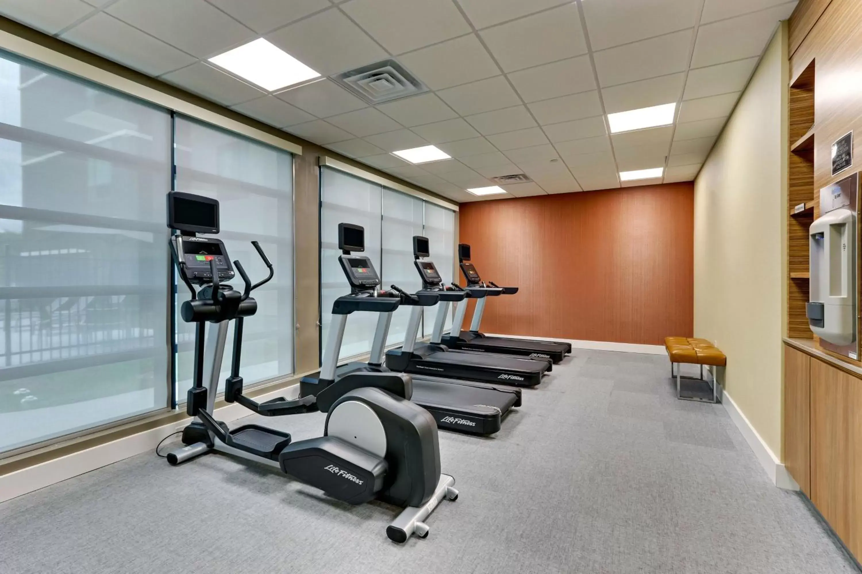 Fitness centre/facilities, Fitness Center/Facilities in TownePlace Suites by Marriott Houston Northwest Beltway 8