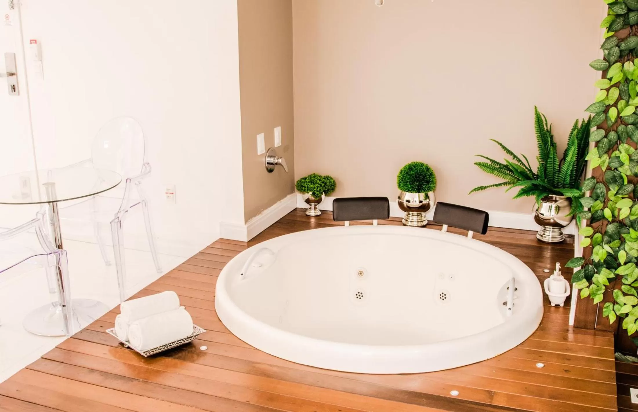 Hot Tub in Hotel Rieger