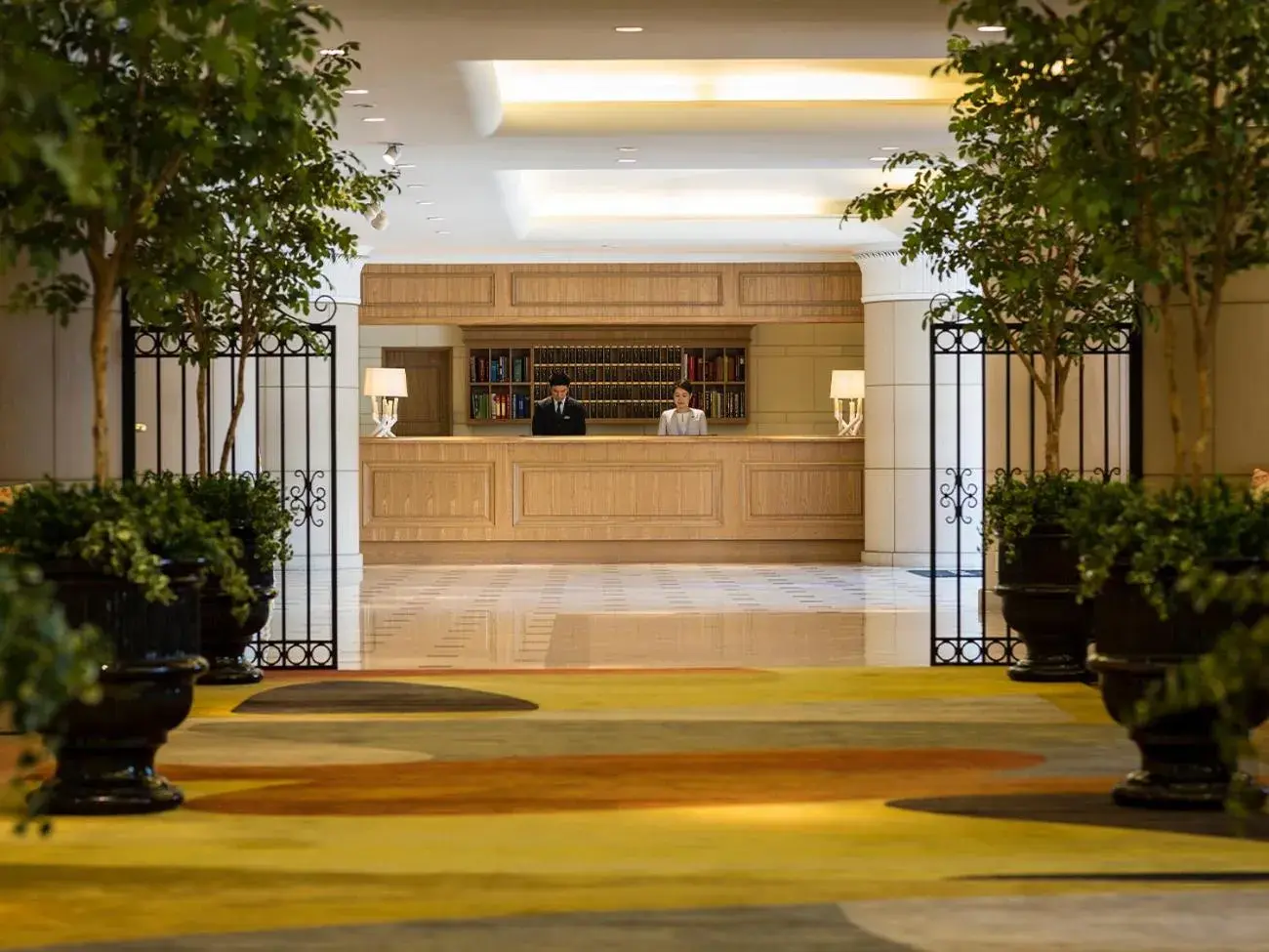 Lobby or reception in Hotel Francs