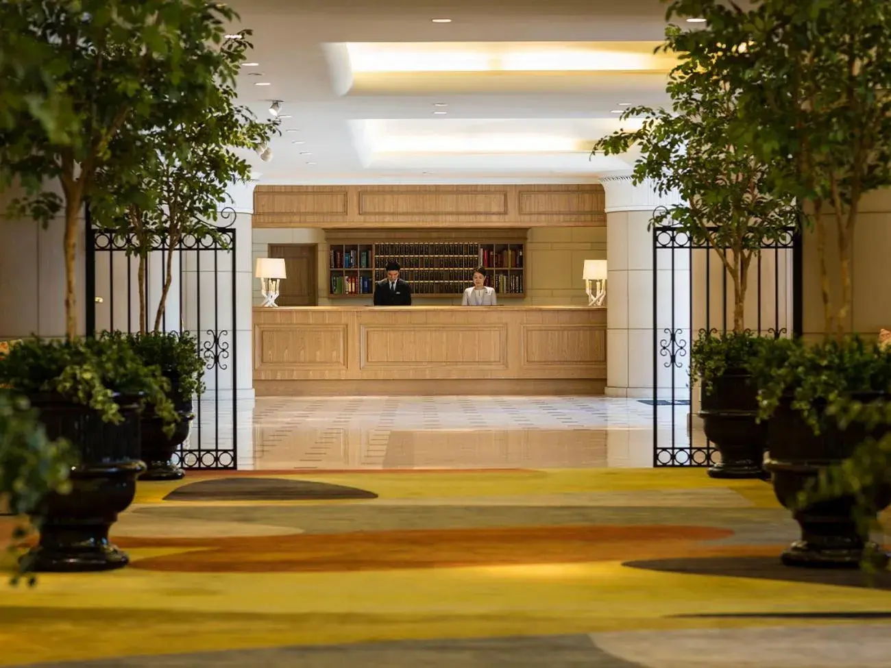 Lobby or reception in Hotel Francs Lobby or reception in Hotel Francs