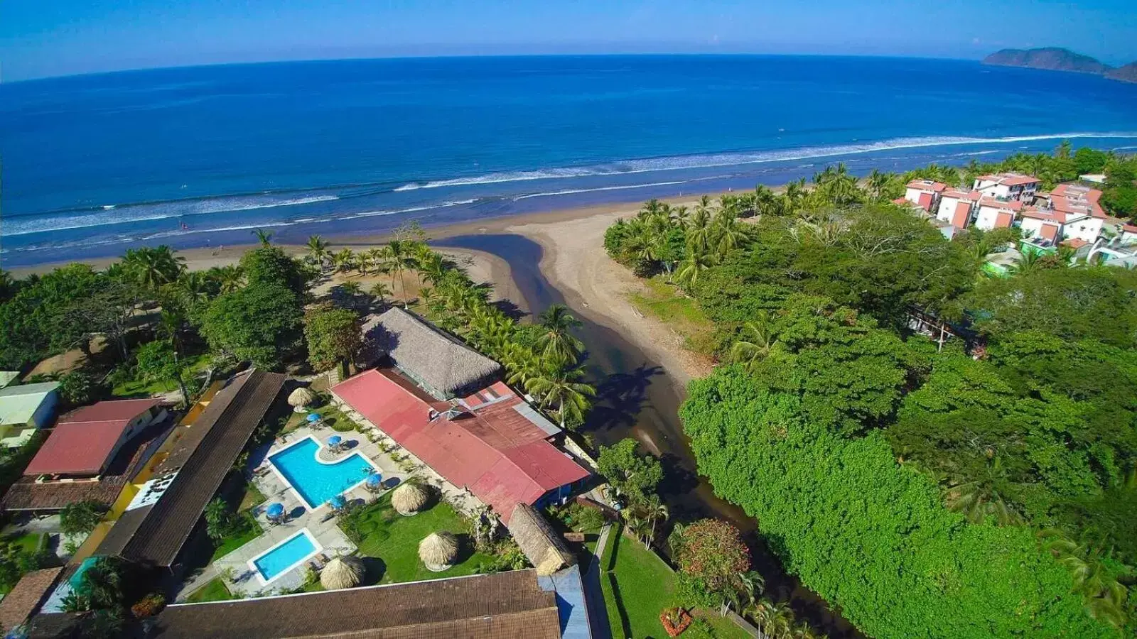 Property building, Bird's-eye View in Costa Rica Surf Camp by SUPERbrand