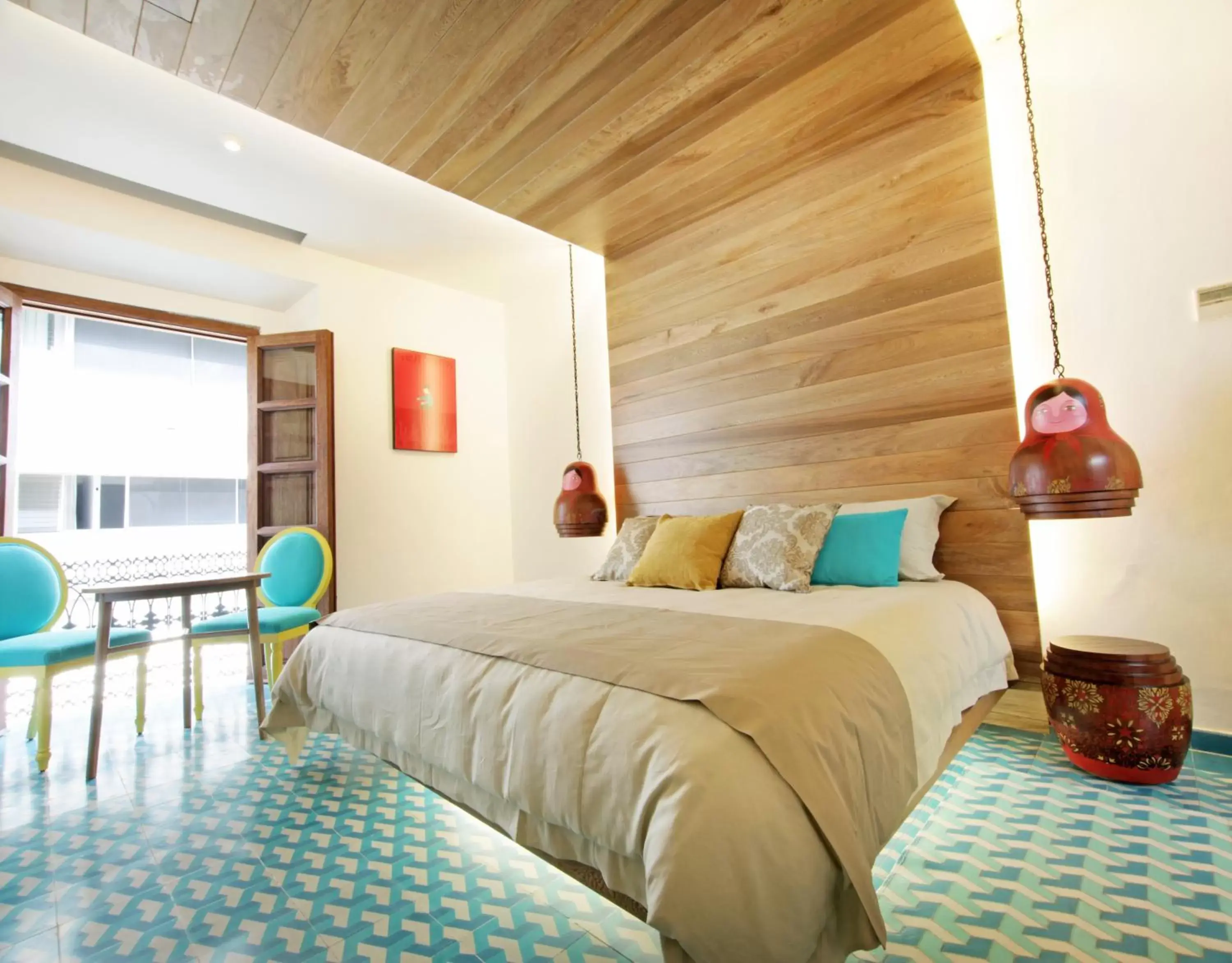 Bedroom, Bed in Del Carmen Concept Hotel Boutique by Chai