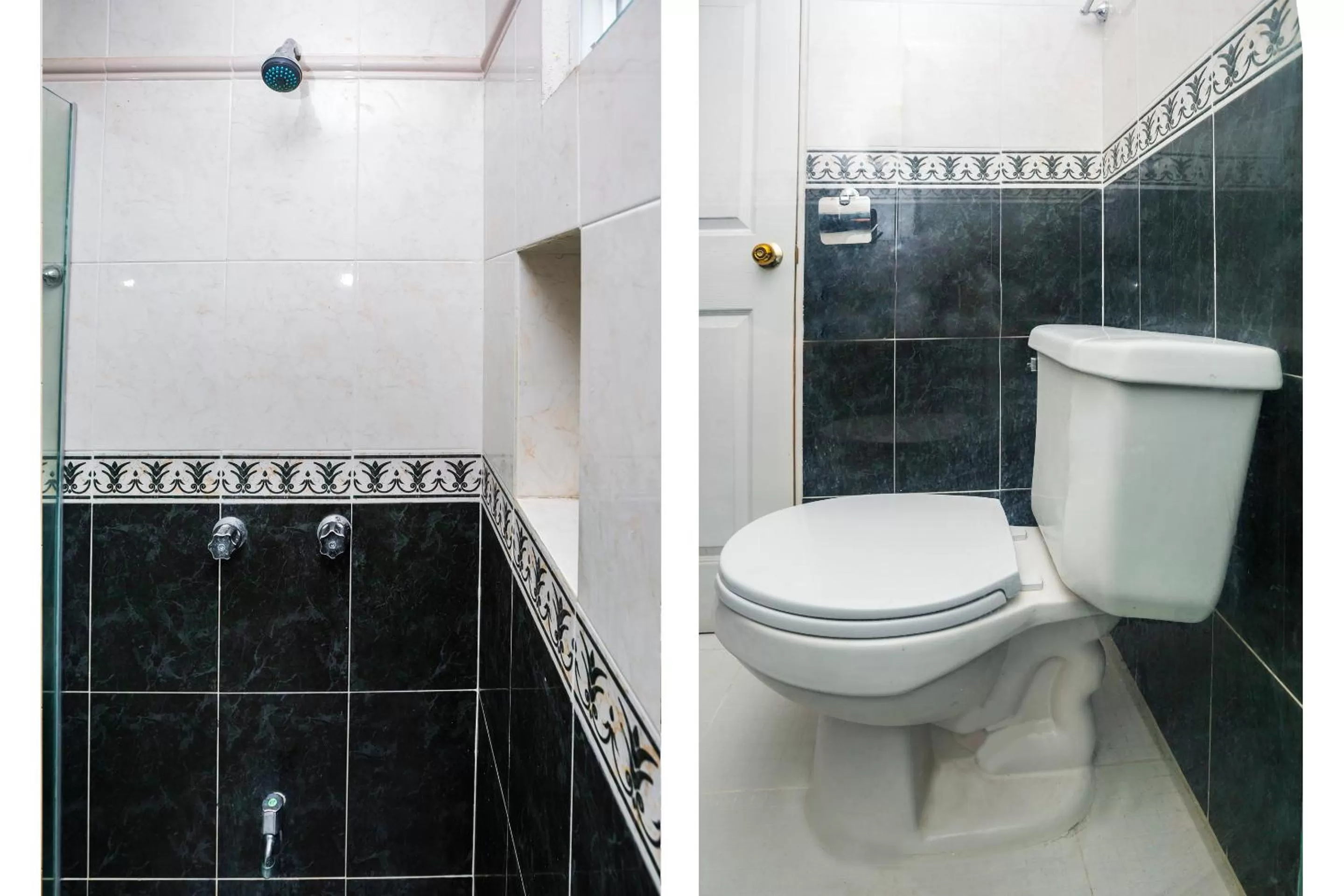 Bathroom in OYO Hotel Dos Mundos,Aeropuerto Internacional de Cozumel