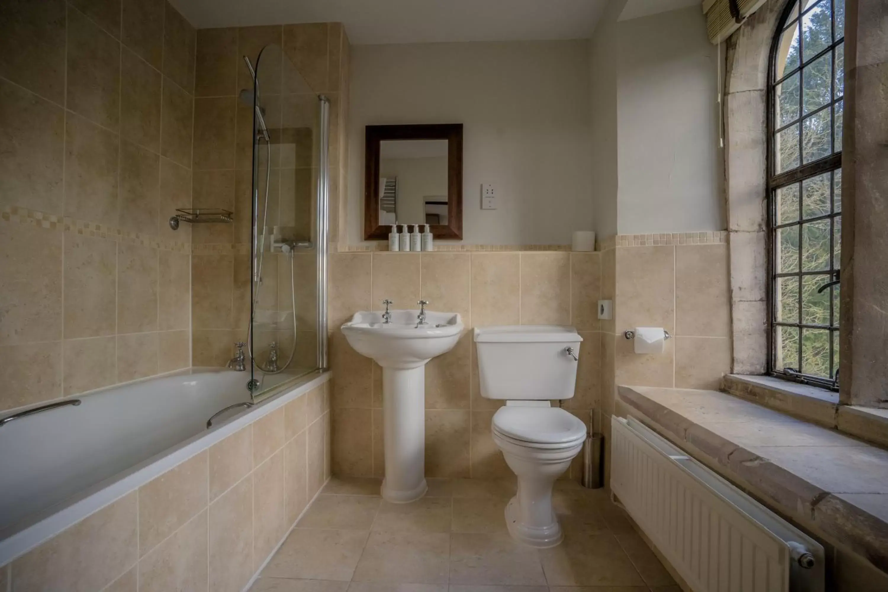 Bathroom in Stonehouse Court Hotel - A Bespoke Hotel