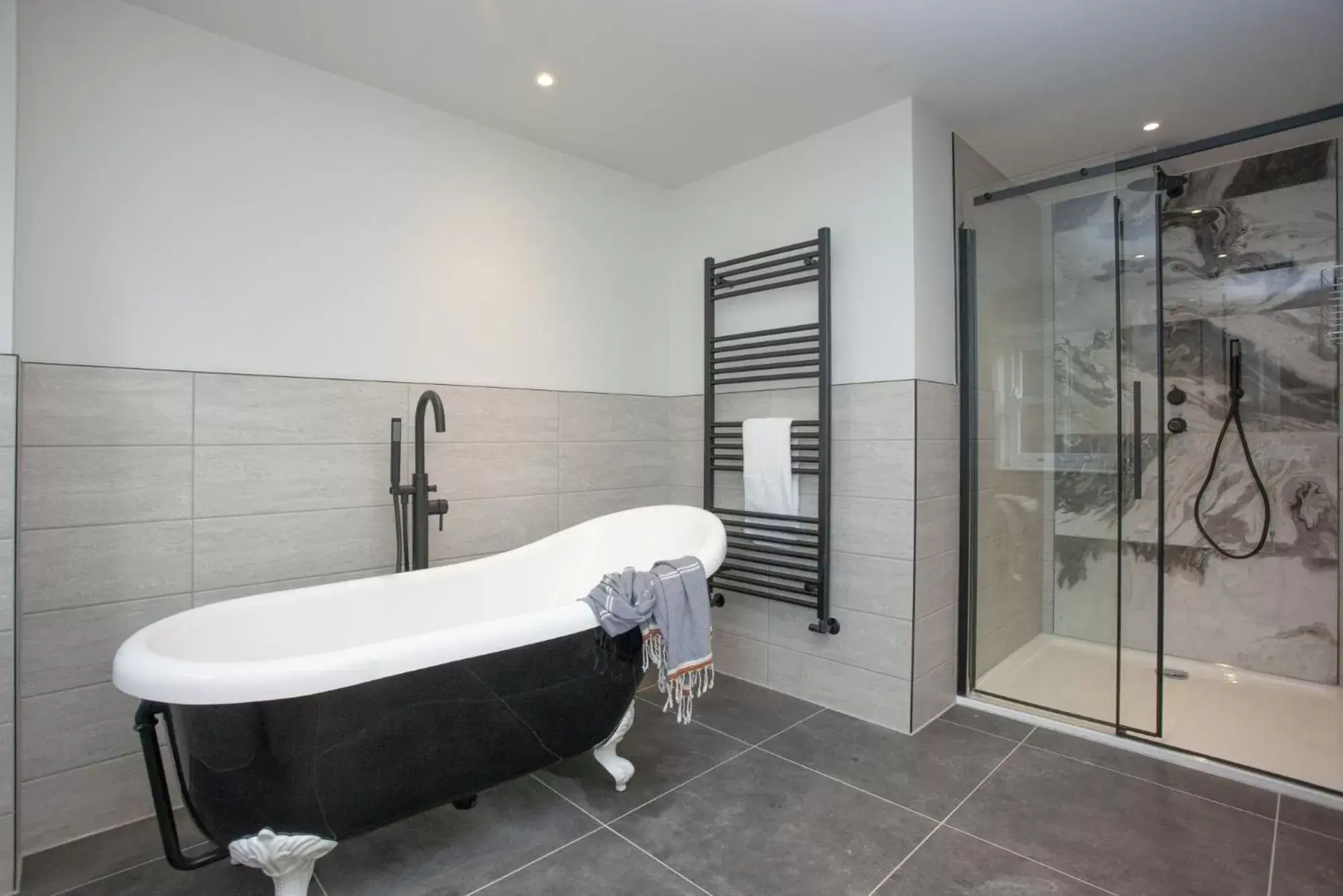 Shower, Bathroom in Golden Vanity, Maritime Suites, Brixham