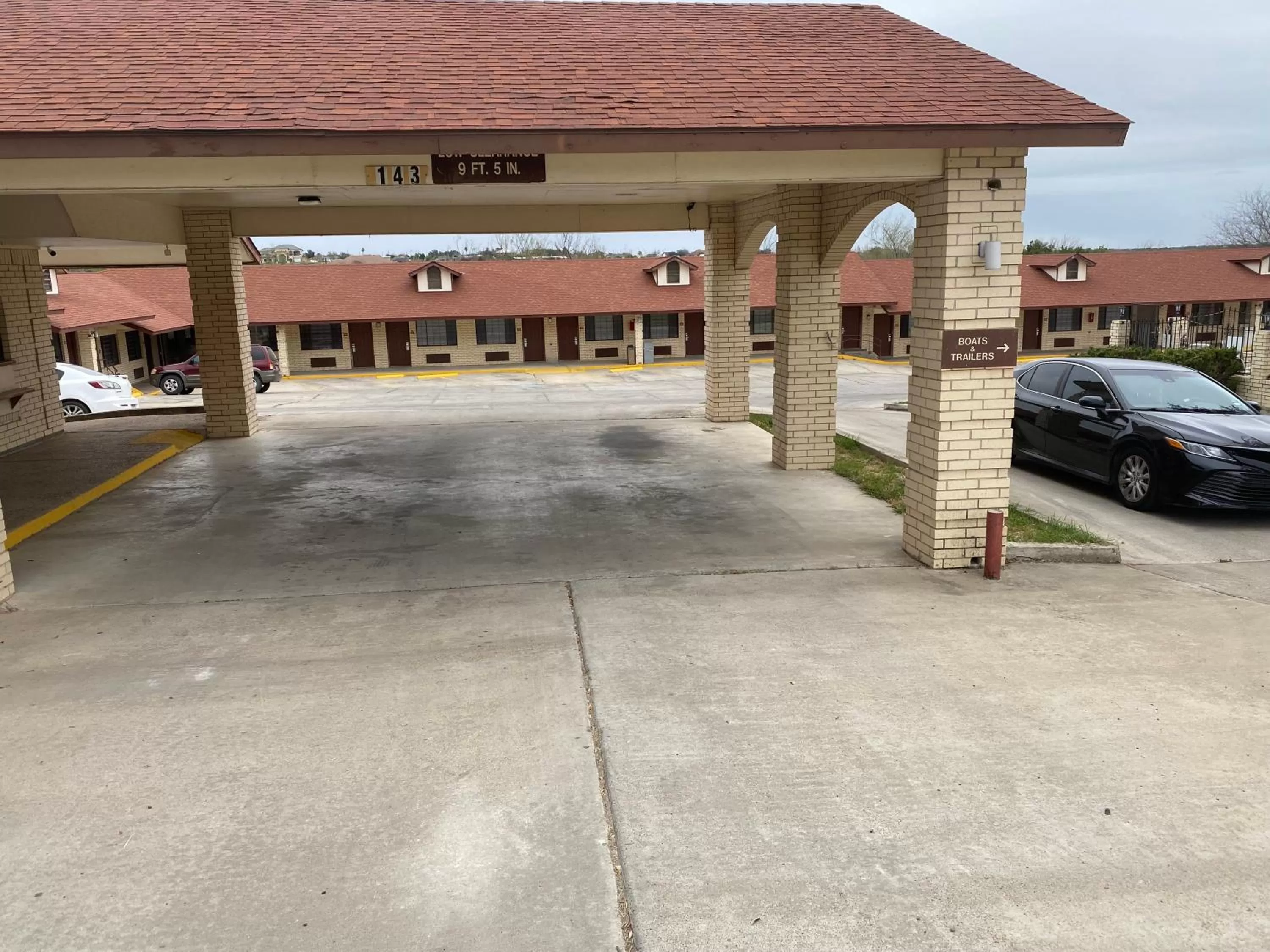 Property building in Falcon Executive Inn