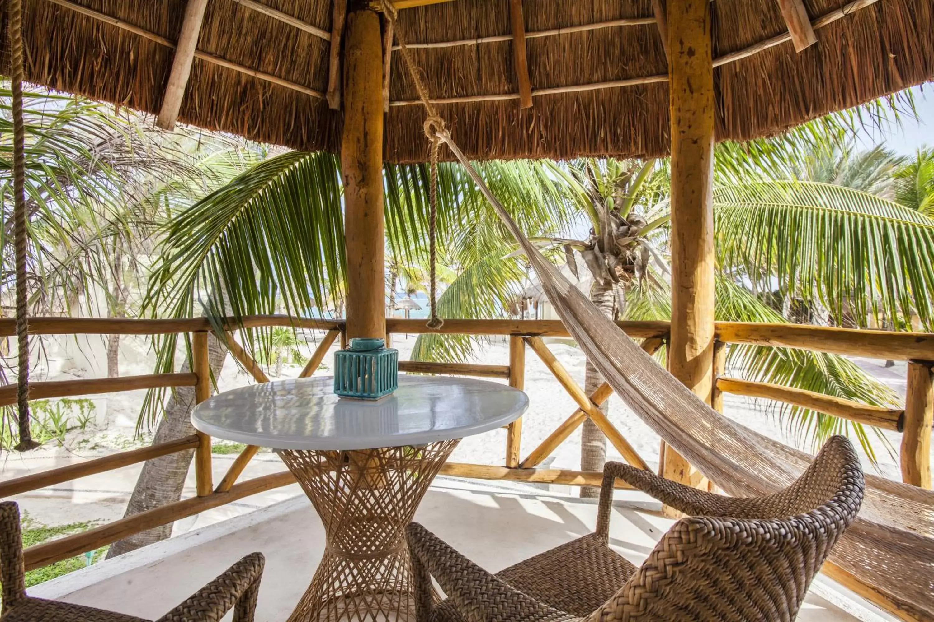 Balcony/Terrace in Mahekal Beach Front Resort & Spa