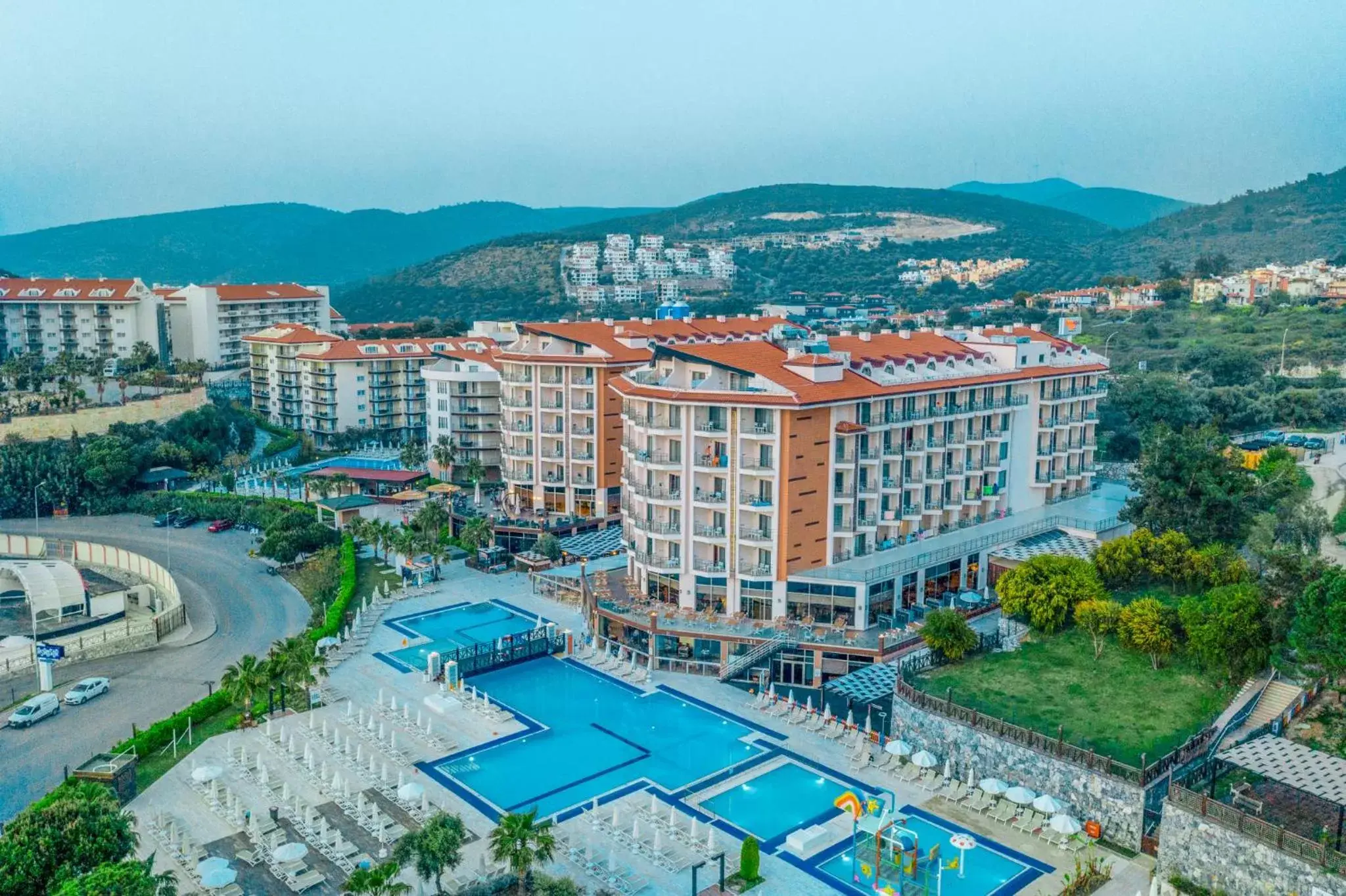 Property building, Bird's-eye View in Ramada Resort Kusadasi & Golf