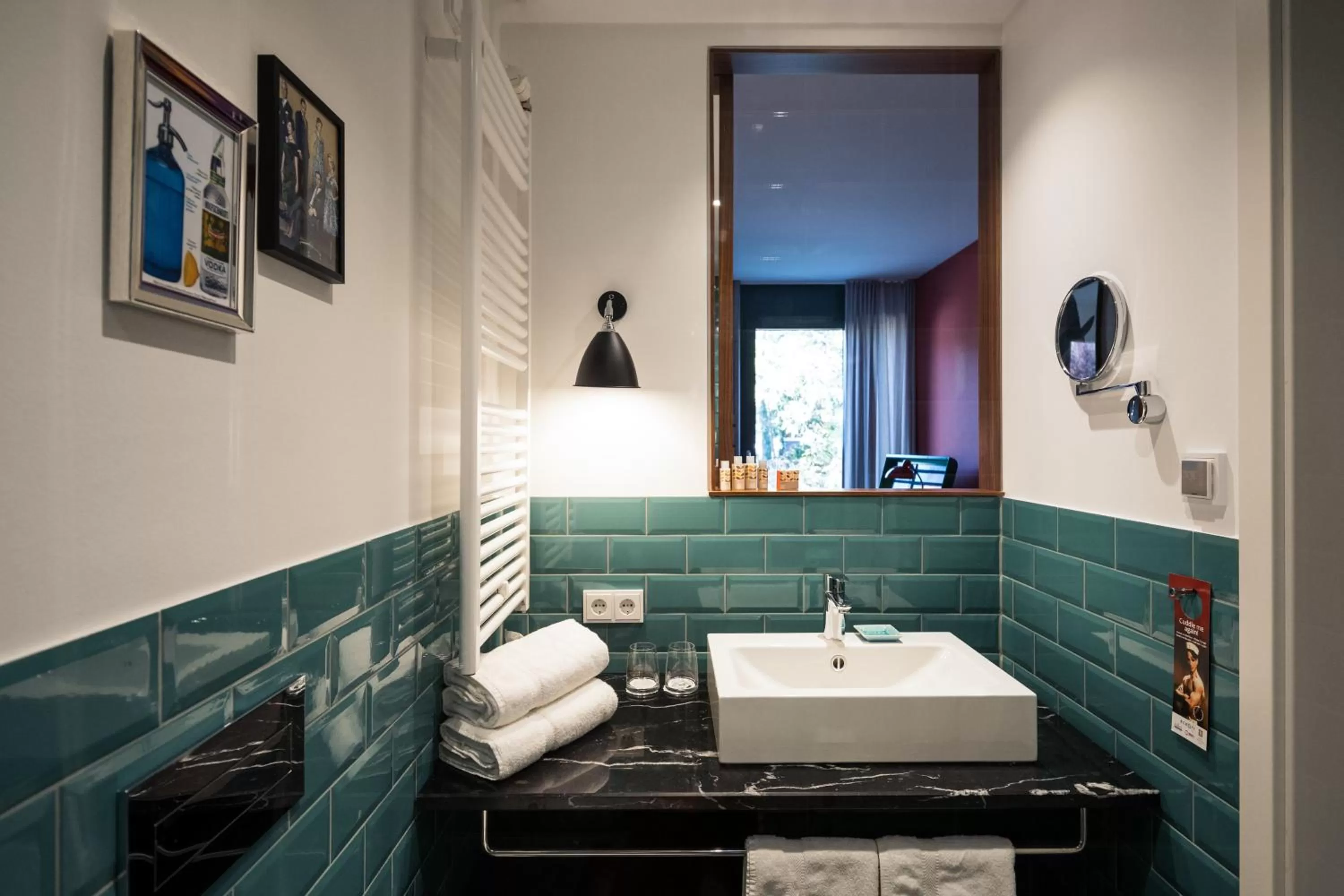 Toilet in Das Eckert - Lifestyle Design Hotel & Fine Dining bei Basel (Grenzach)