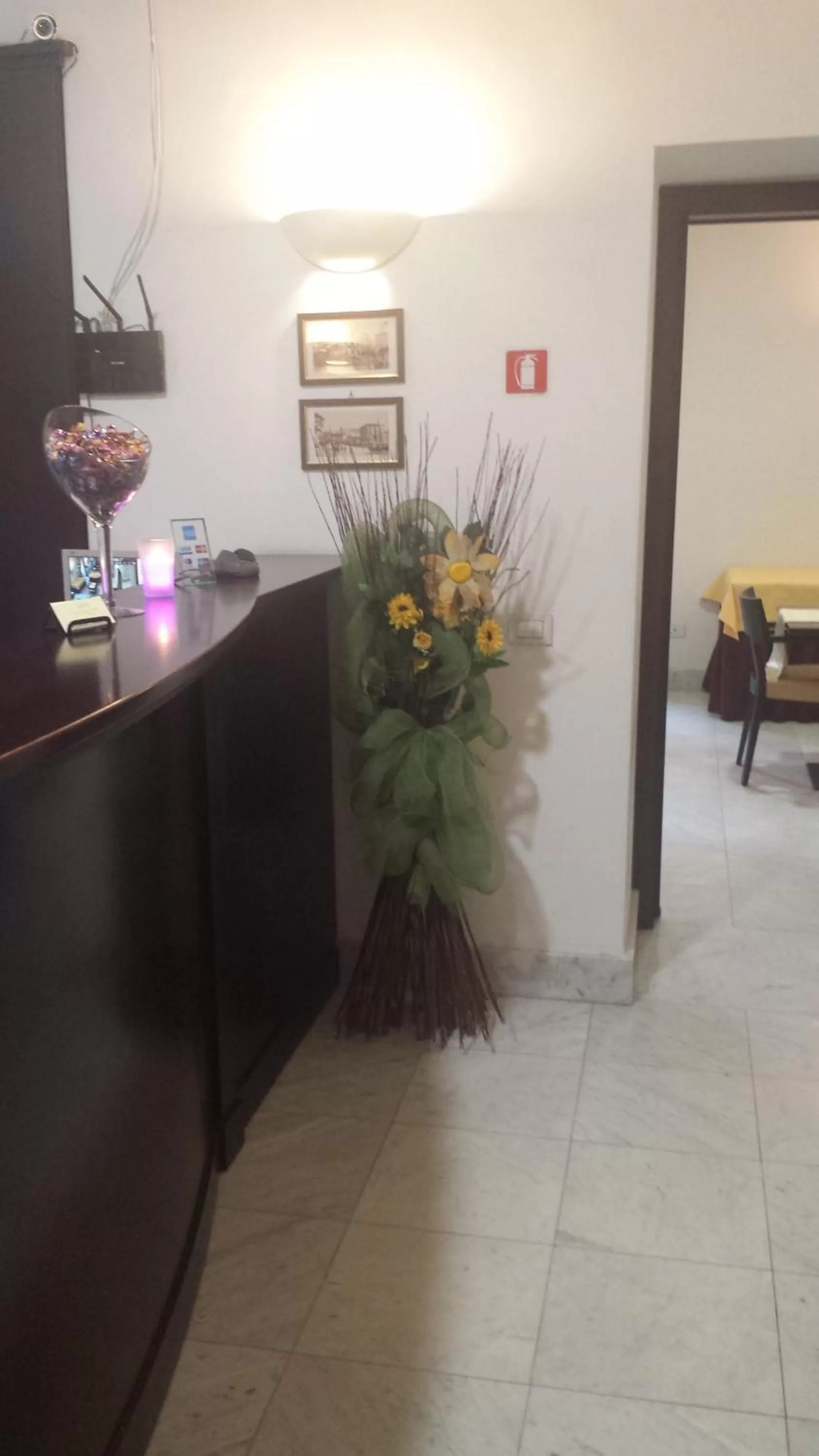Lobby or reception in Hotel Due Colonne