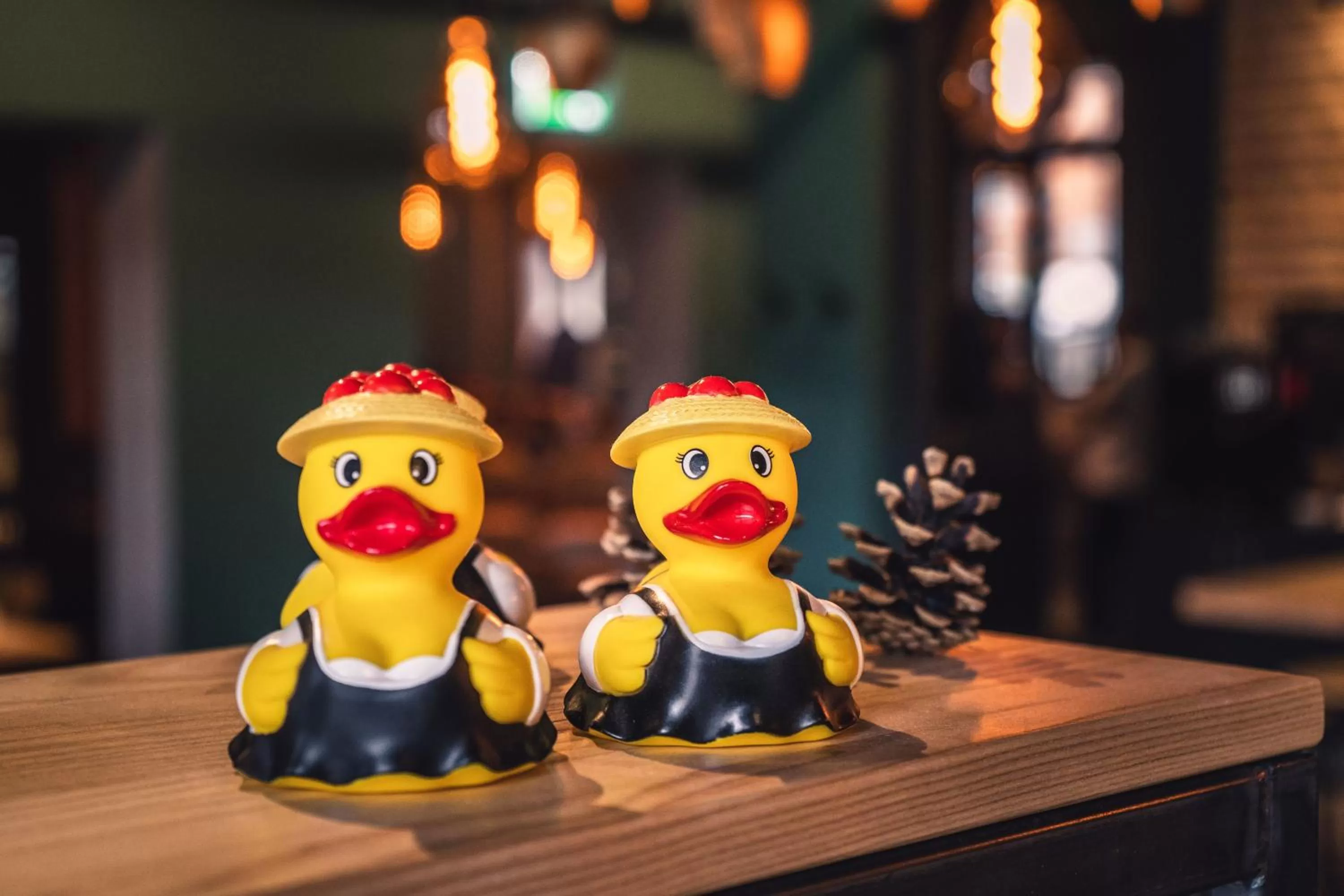 Text overlay in coucou hotel & kuckucks-stube (Titisee)