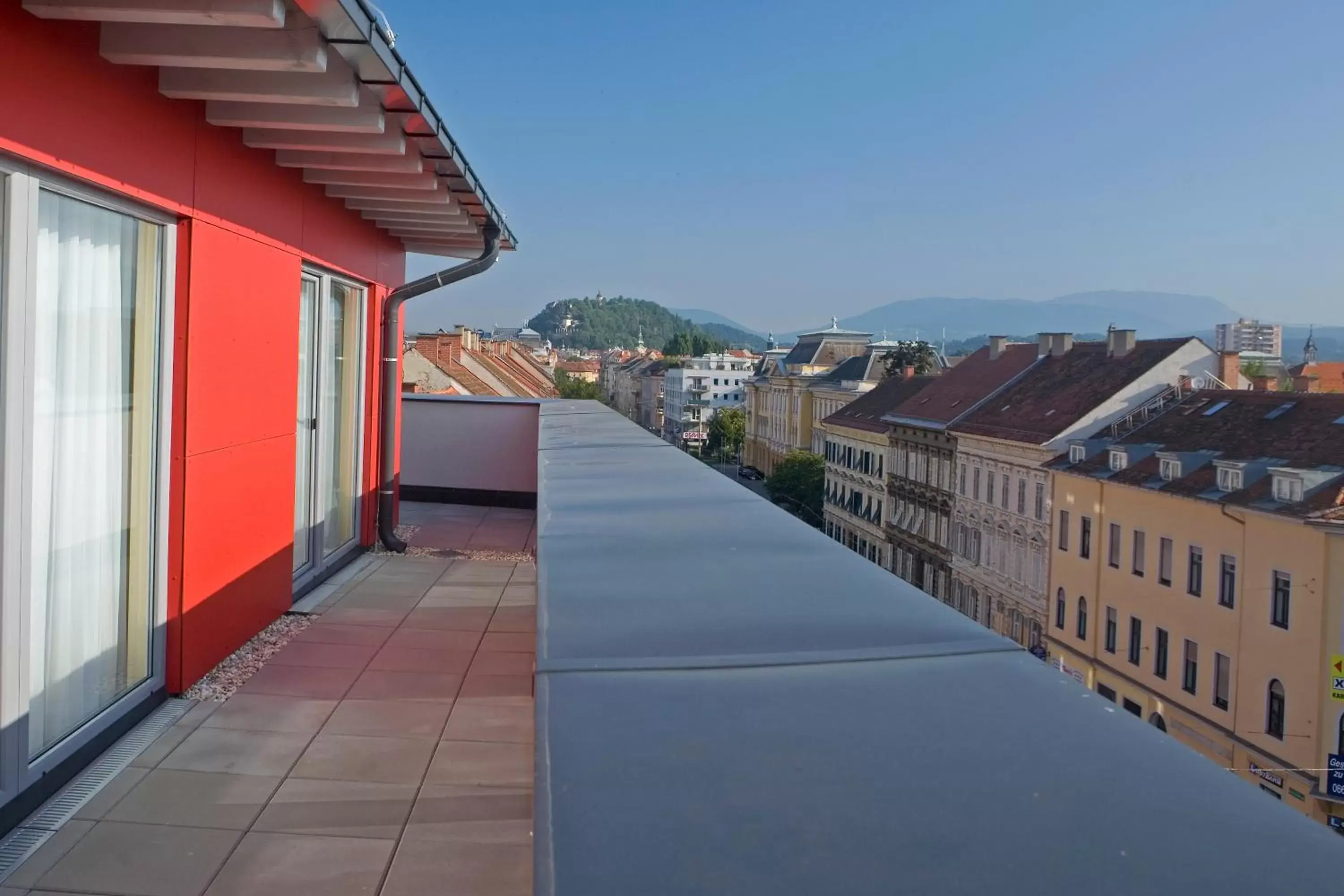 View (from property/room), Balcony/Terrace in Best Western Plus Plaza Hotel Graz