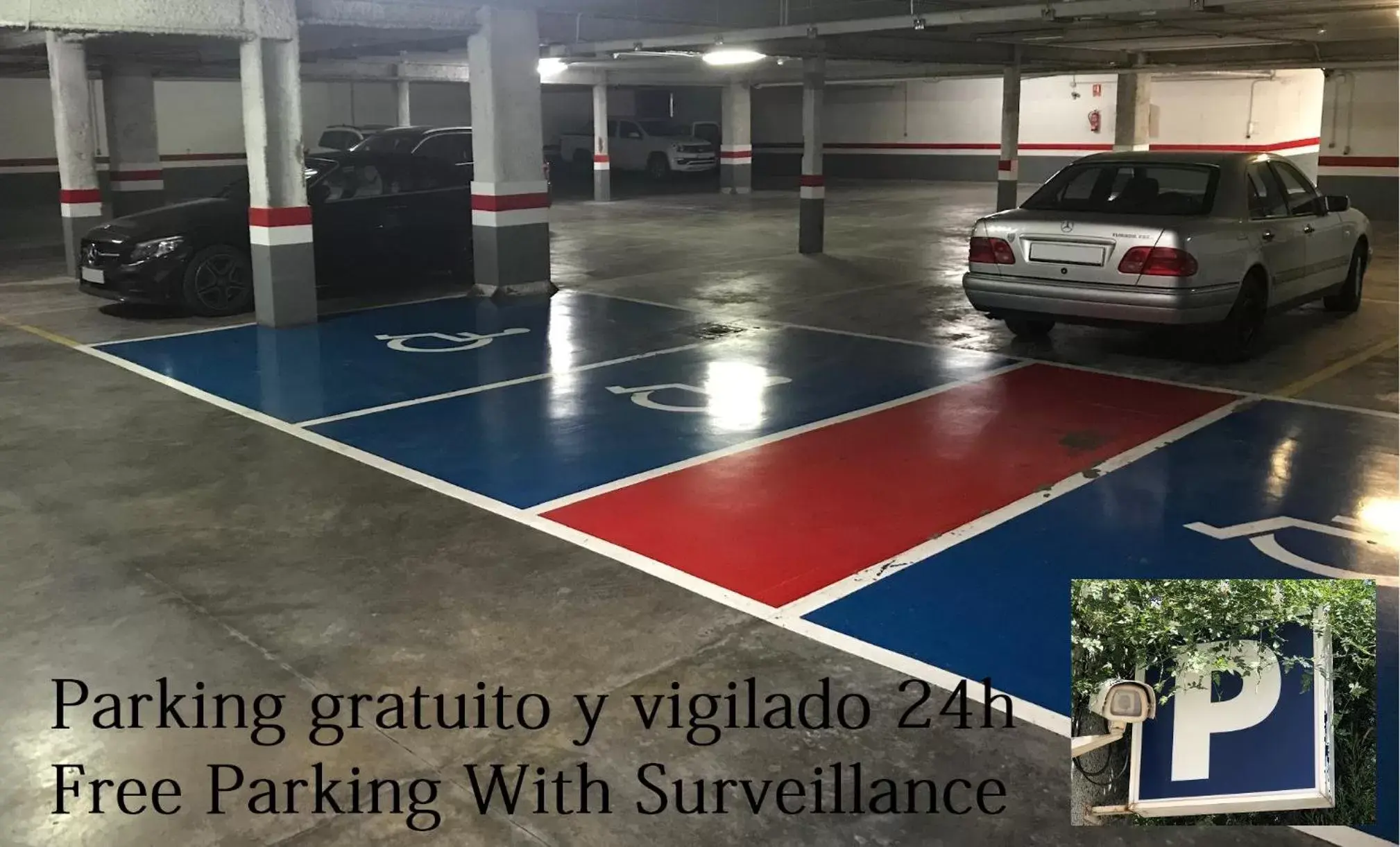 Parking in Hotel Checkin Valencia Ciscar