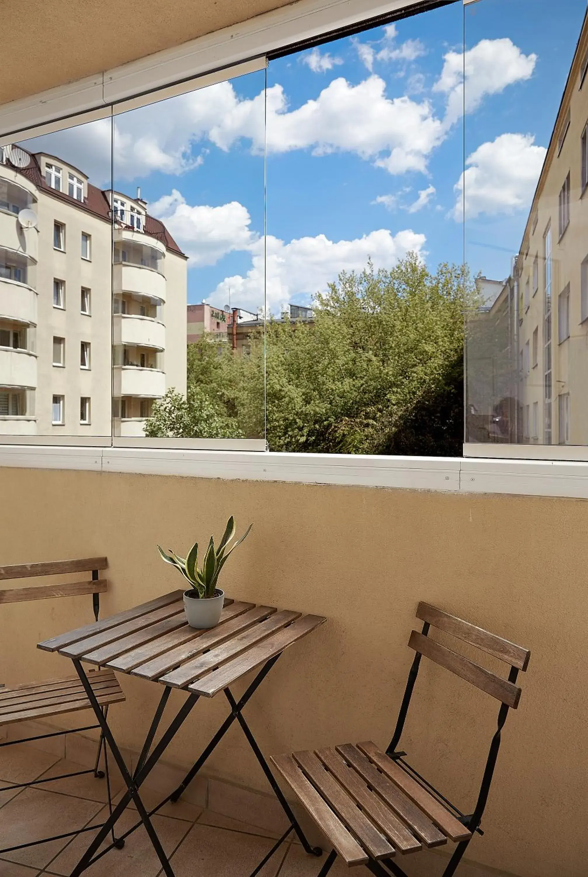 View (from property/room), Balcony/Terrace in Tatamka Hostel