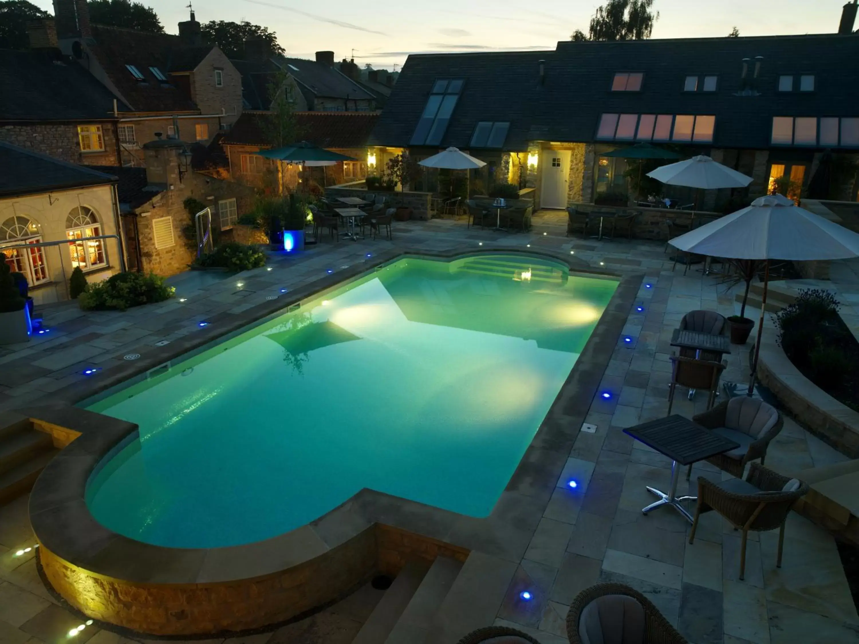 Pool View in Feversham Arms Hotel & Verbena Spa