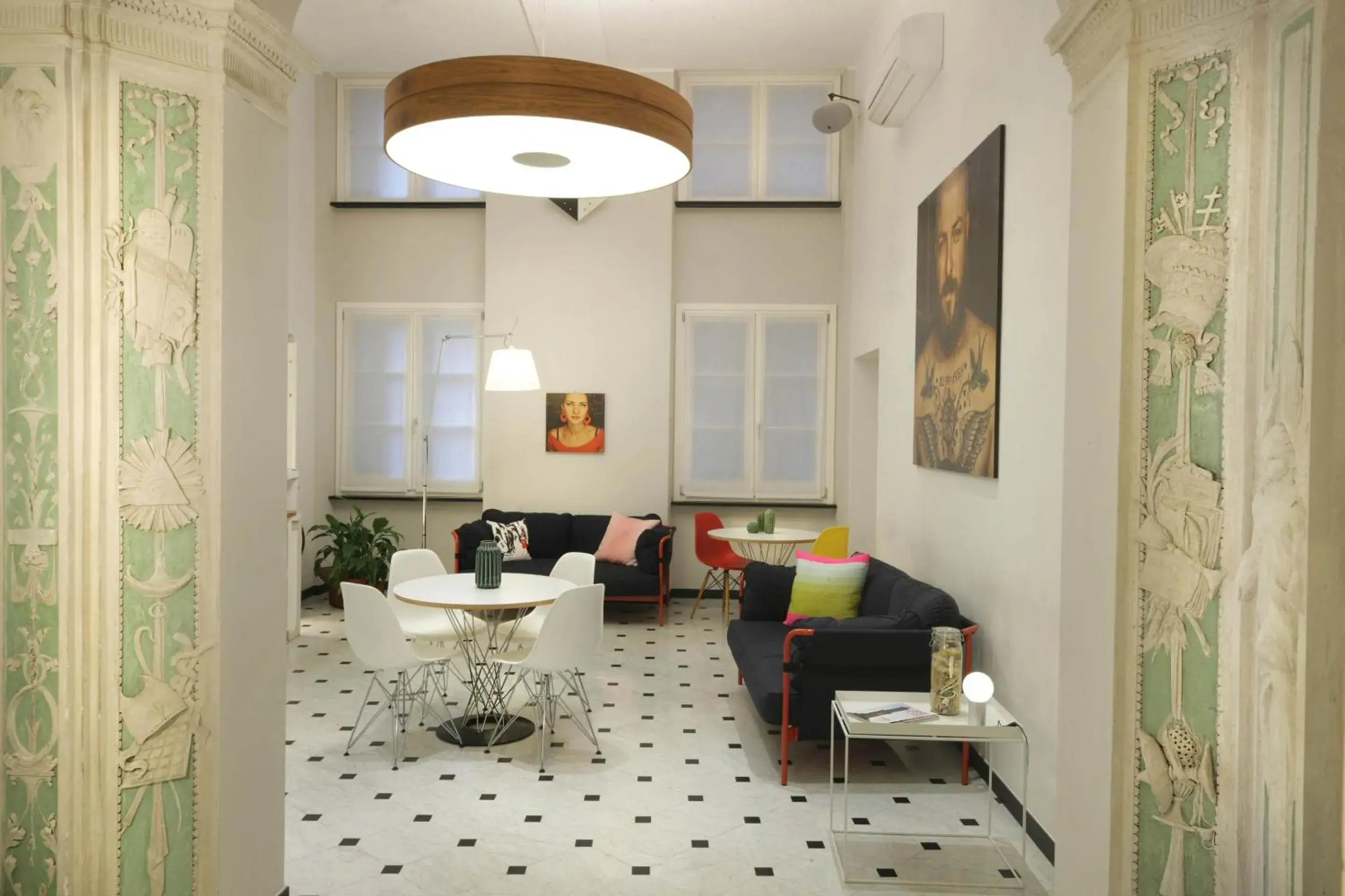 Communal lounge/ TV room in Hotel Le Nuvole Residenza d'Epoca