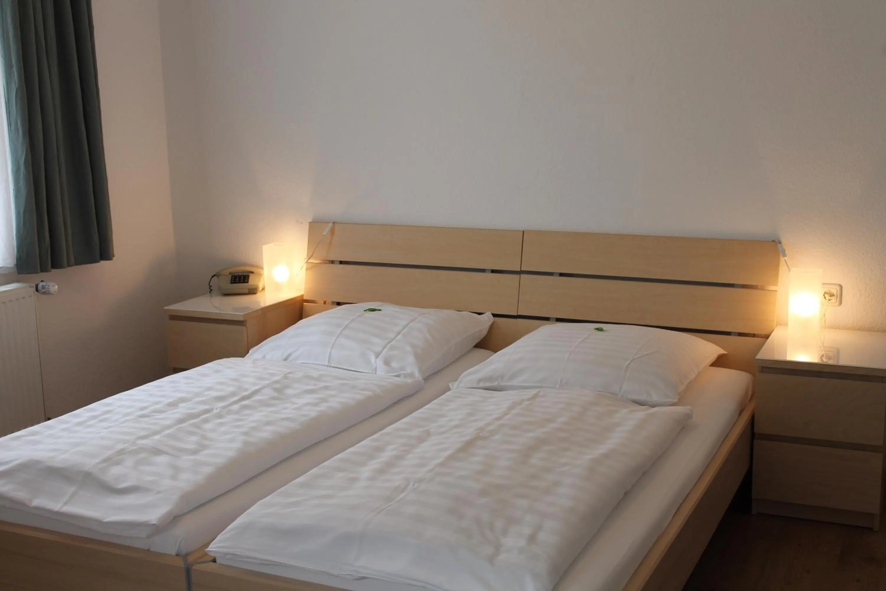 Bed in Hotel Weidenhof