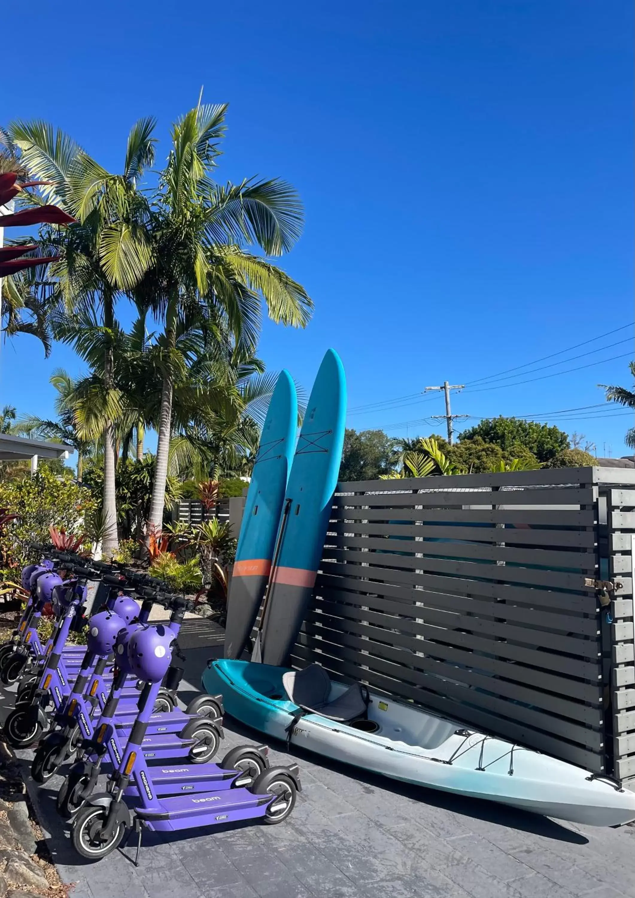 Area and facilities in Noosa Place Resort