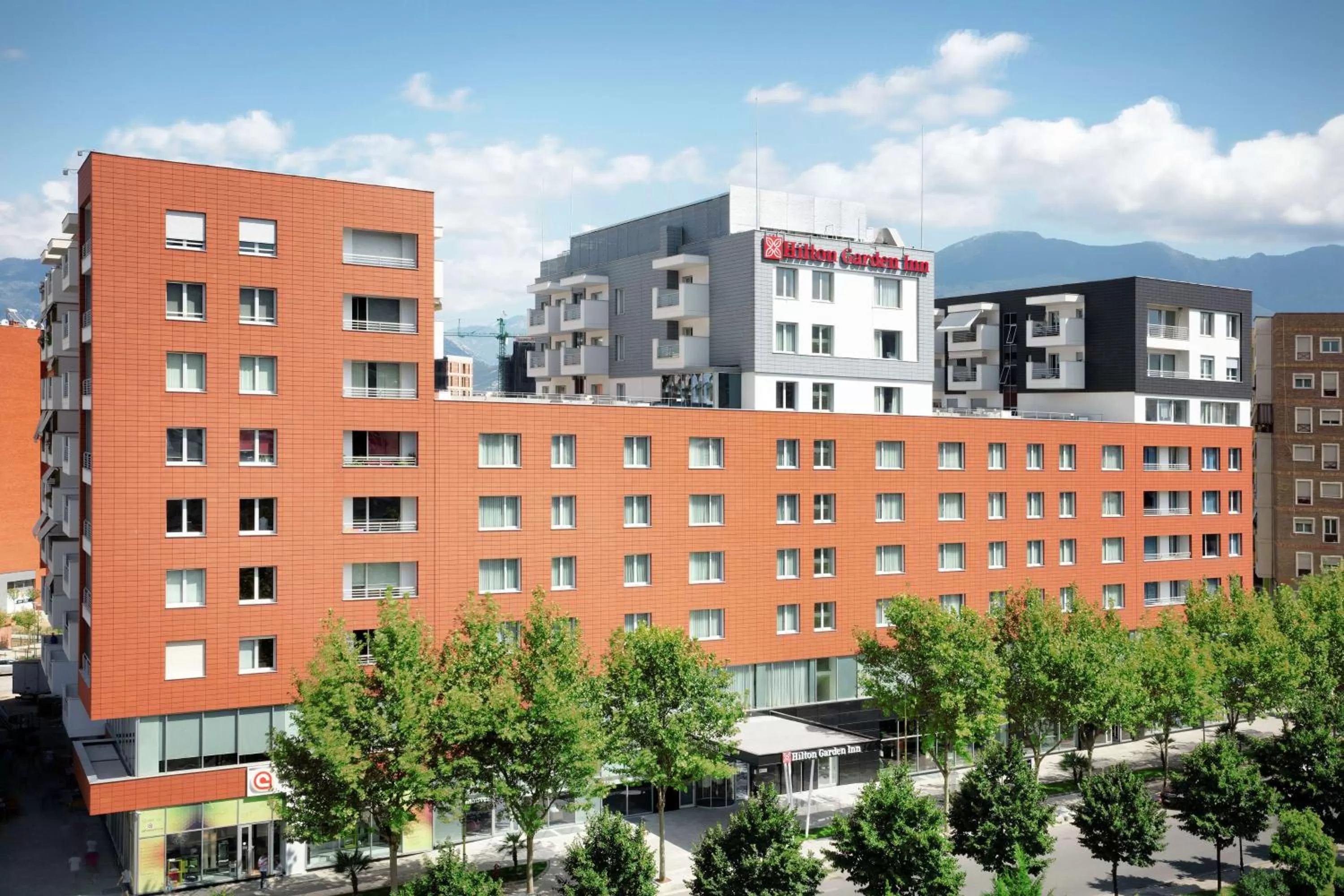 Property building in Hilton Garden Inn Tirana