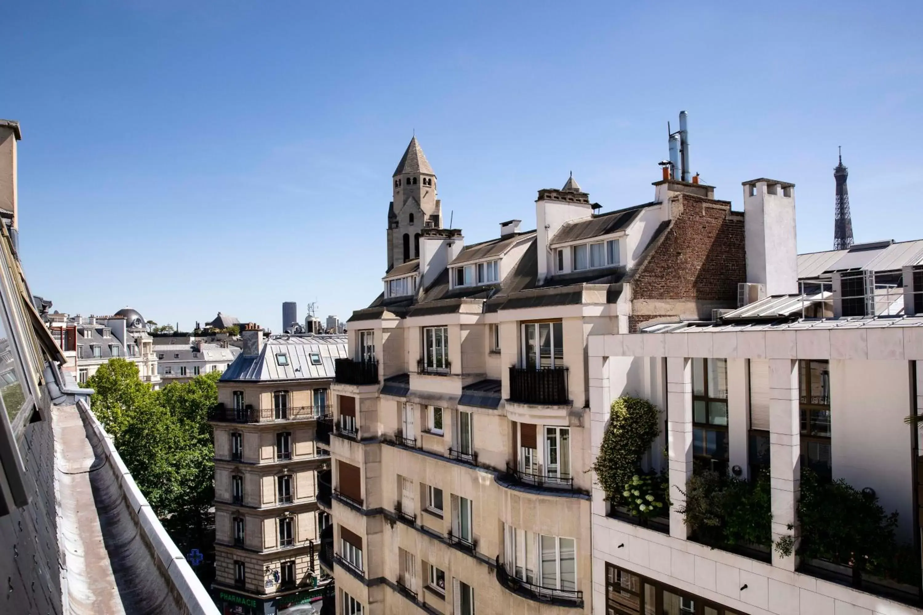 City view in Hôtel Elysées Régencia