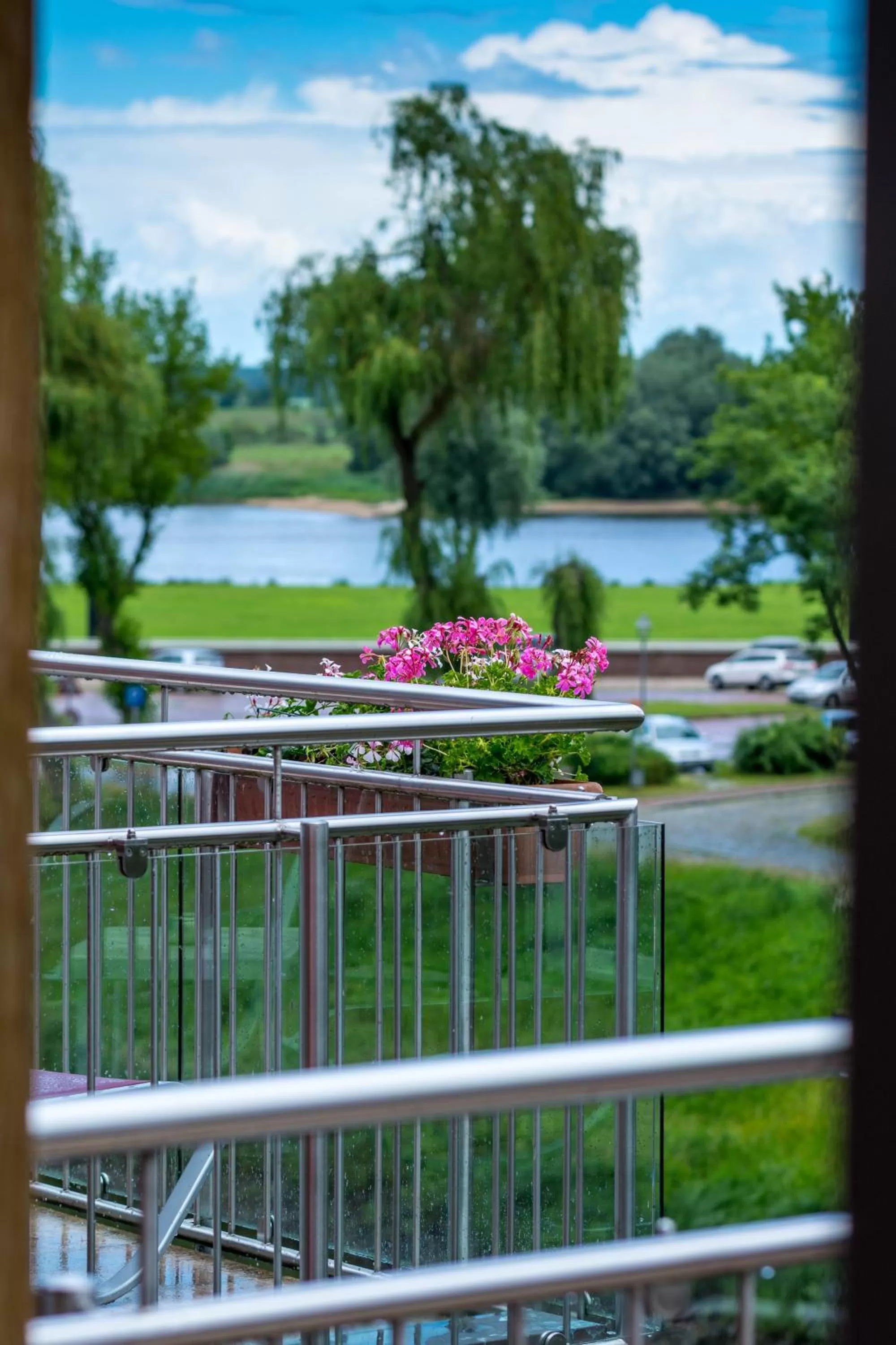 River view in Hotel Hafen Hitzacker - Elbe