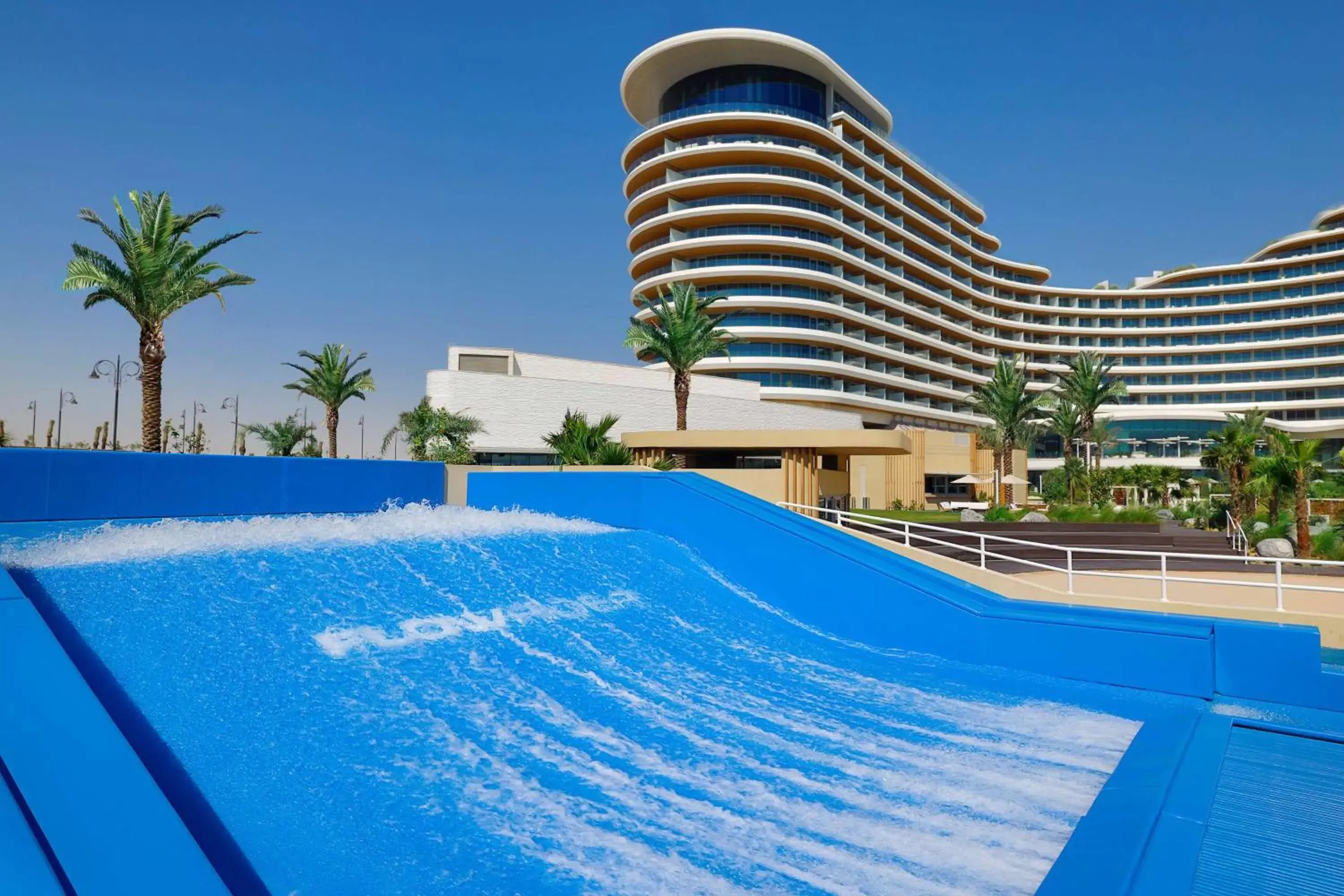 Pool view, Swimming Pool in Waldorf Astoria Lusail, Doha