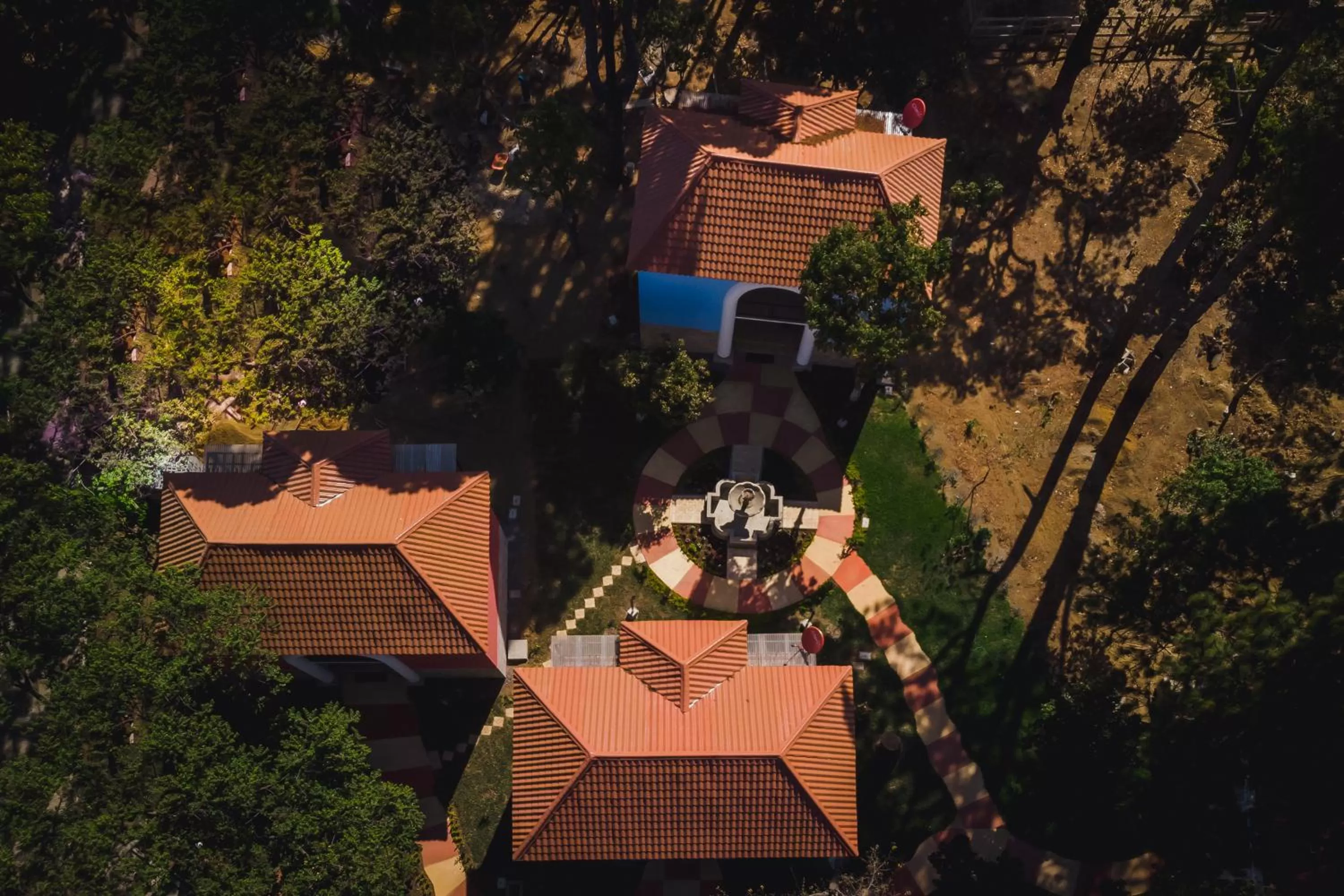 Natural landscape, Bird's-eye View in HOTEL Y RESTAURANTE HACIENDA LOS VOLCANES