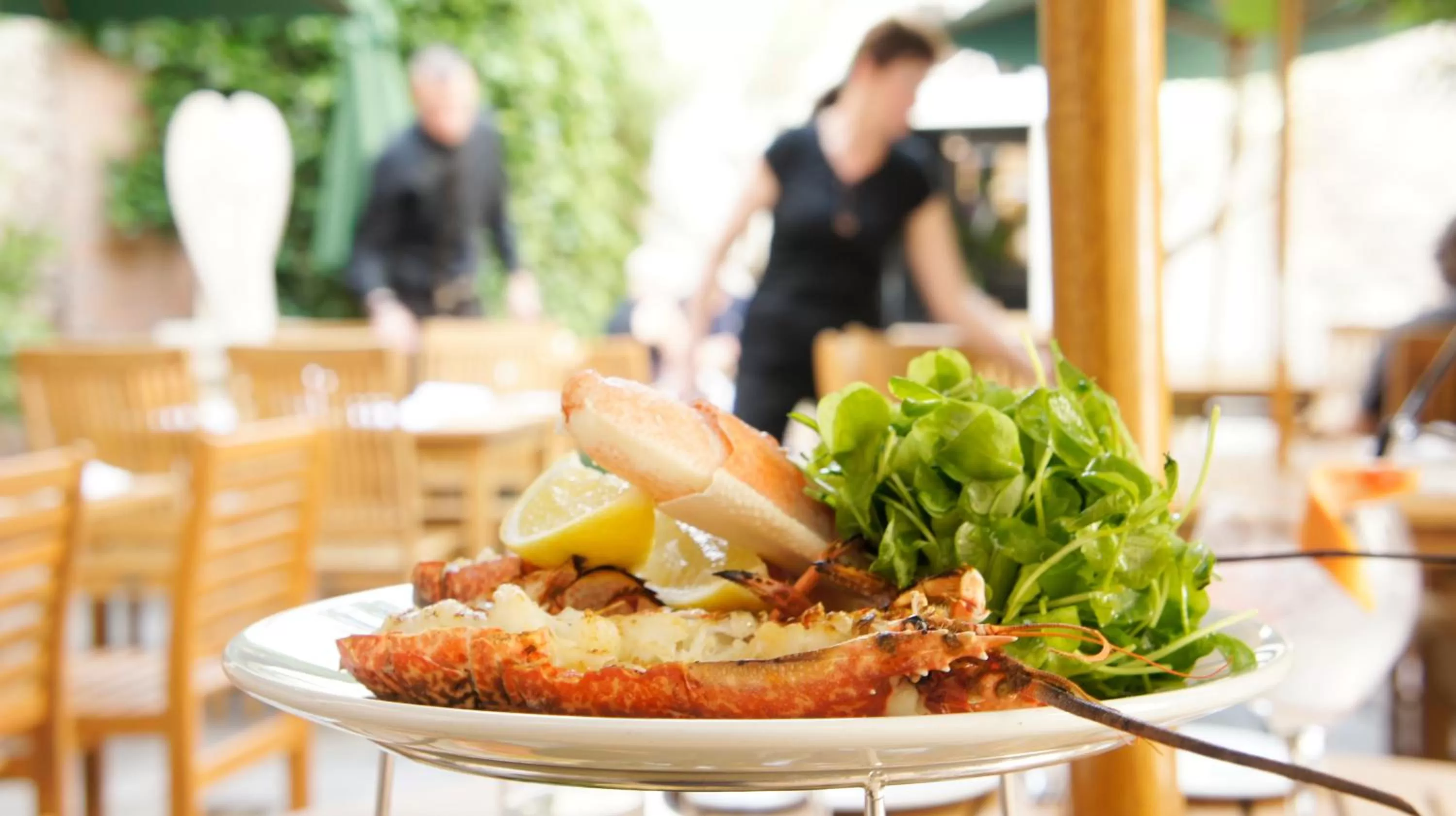 Balcony/Terrace in The Angel Hotel