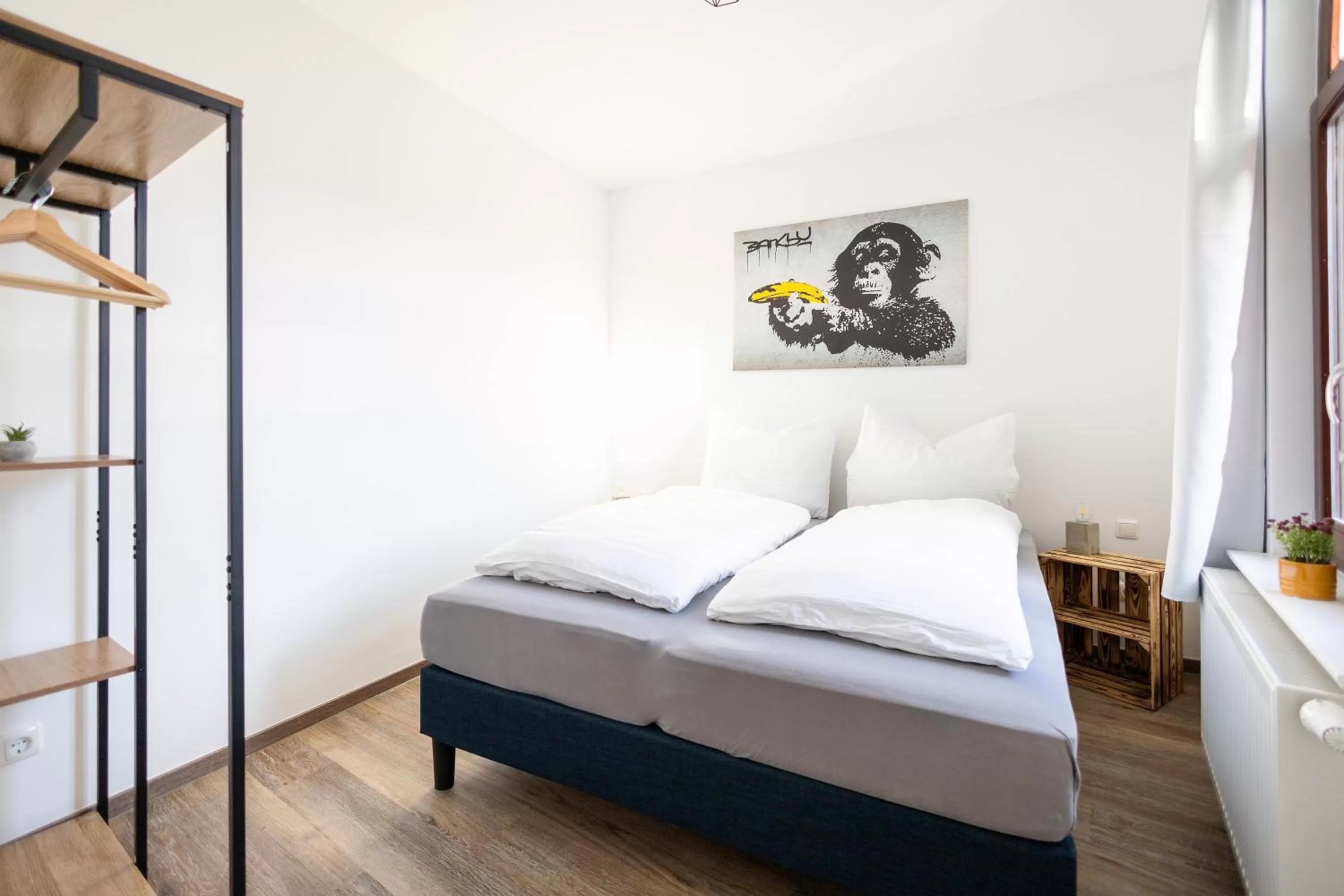 Bed in Apartments am Neuen Theater - Altstadt - Zentral - Küche - Wifi - Powered by Ko-Living