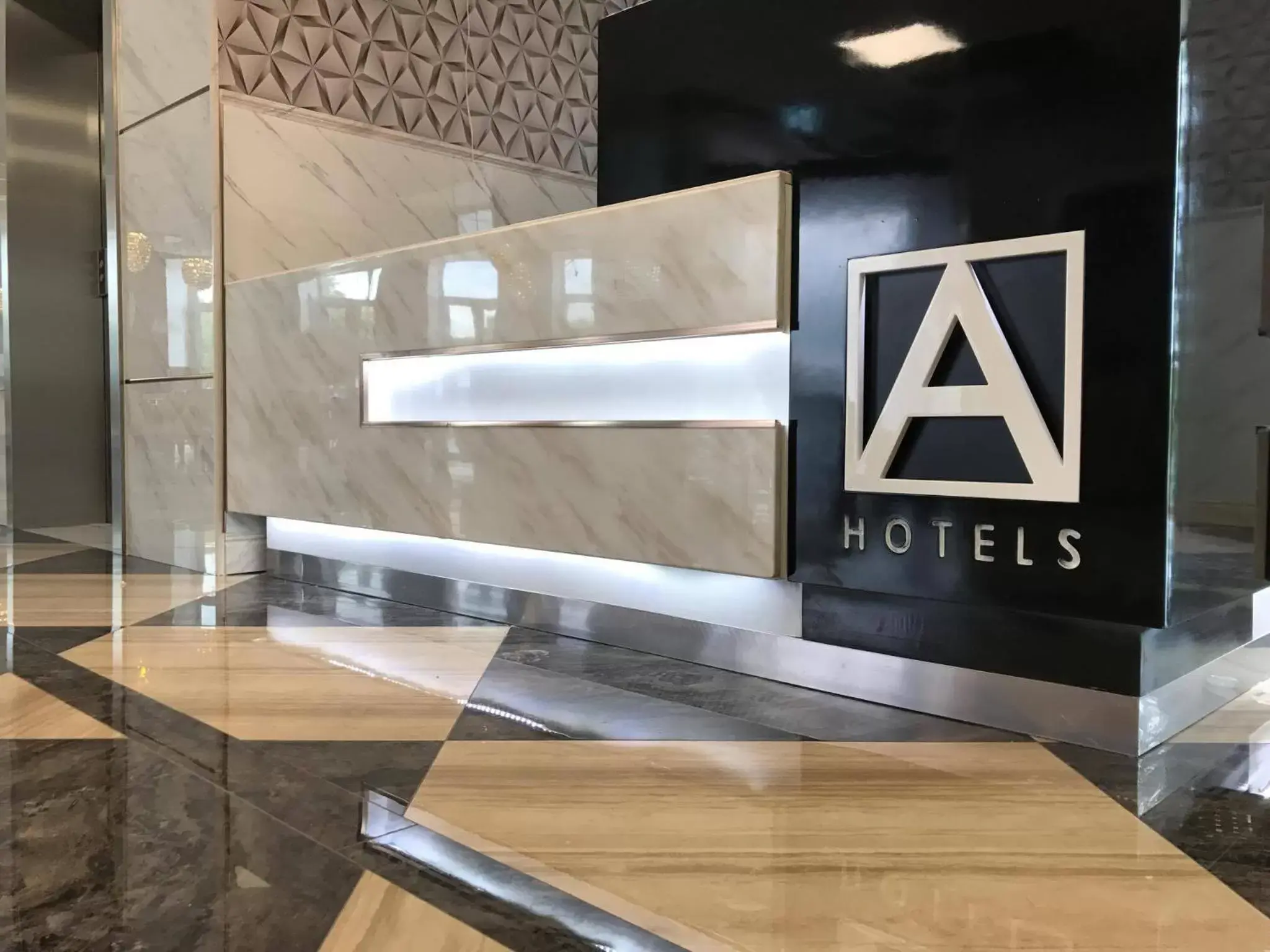 Lobby or reception in A Hotels Glostrup Lobby or reception in A Hotels Glostrup