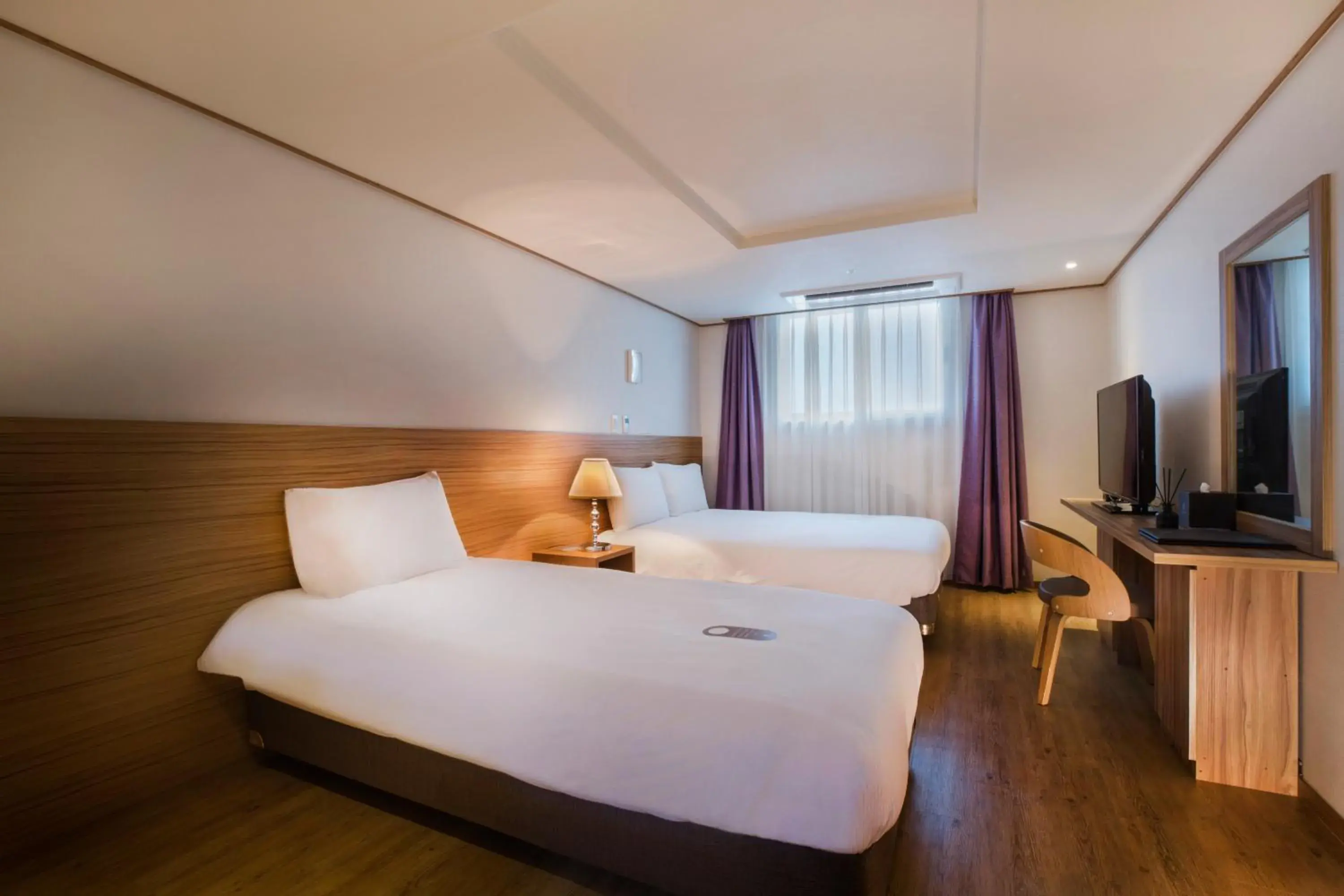 Bed in Hotel Rest Seogwipo