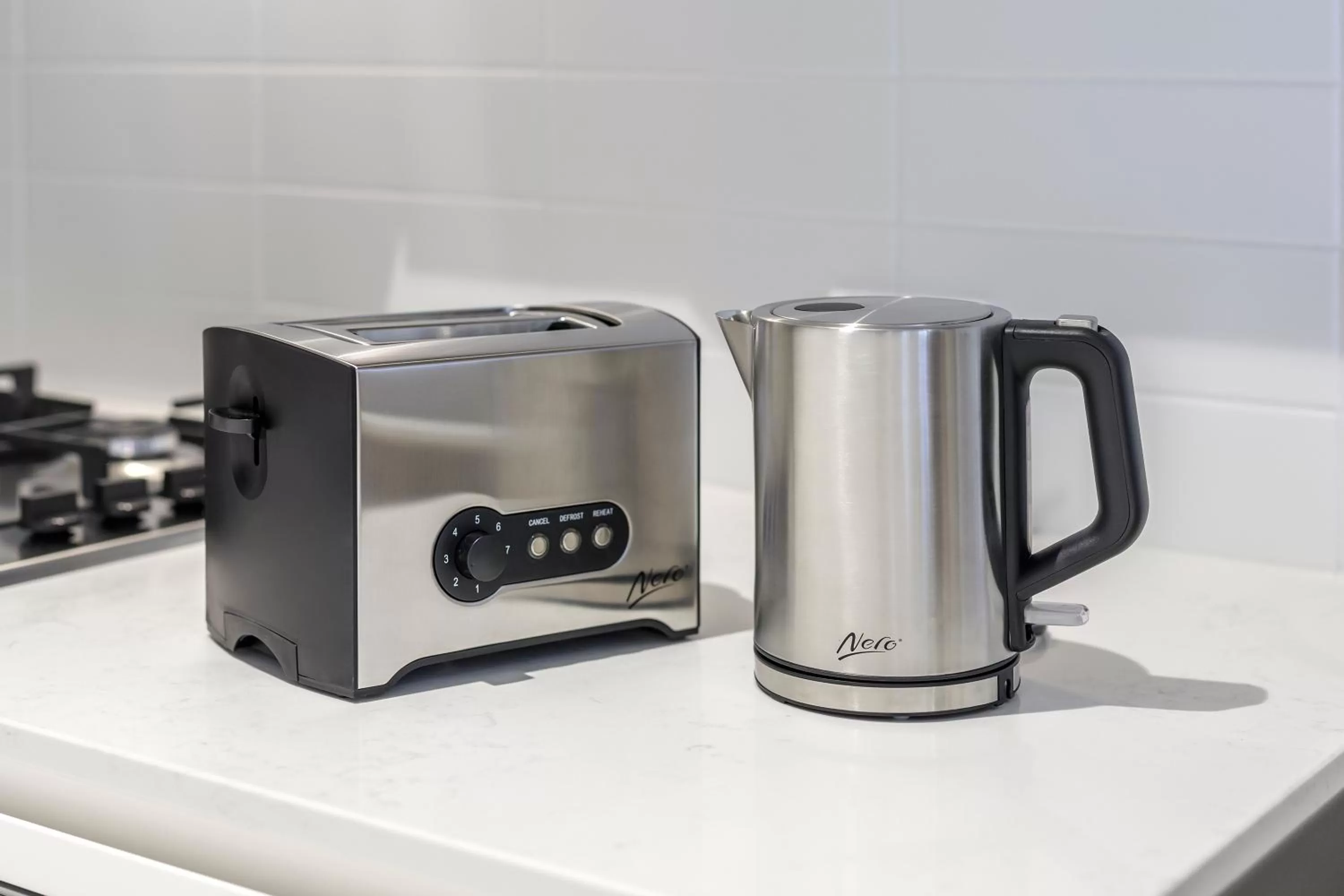 kitchen in Brady Apartment Hotel Hardware Lane
