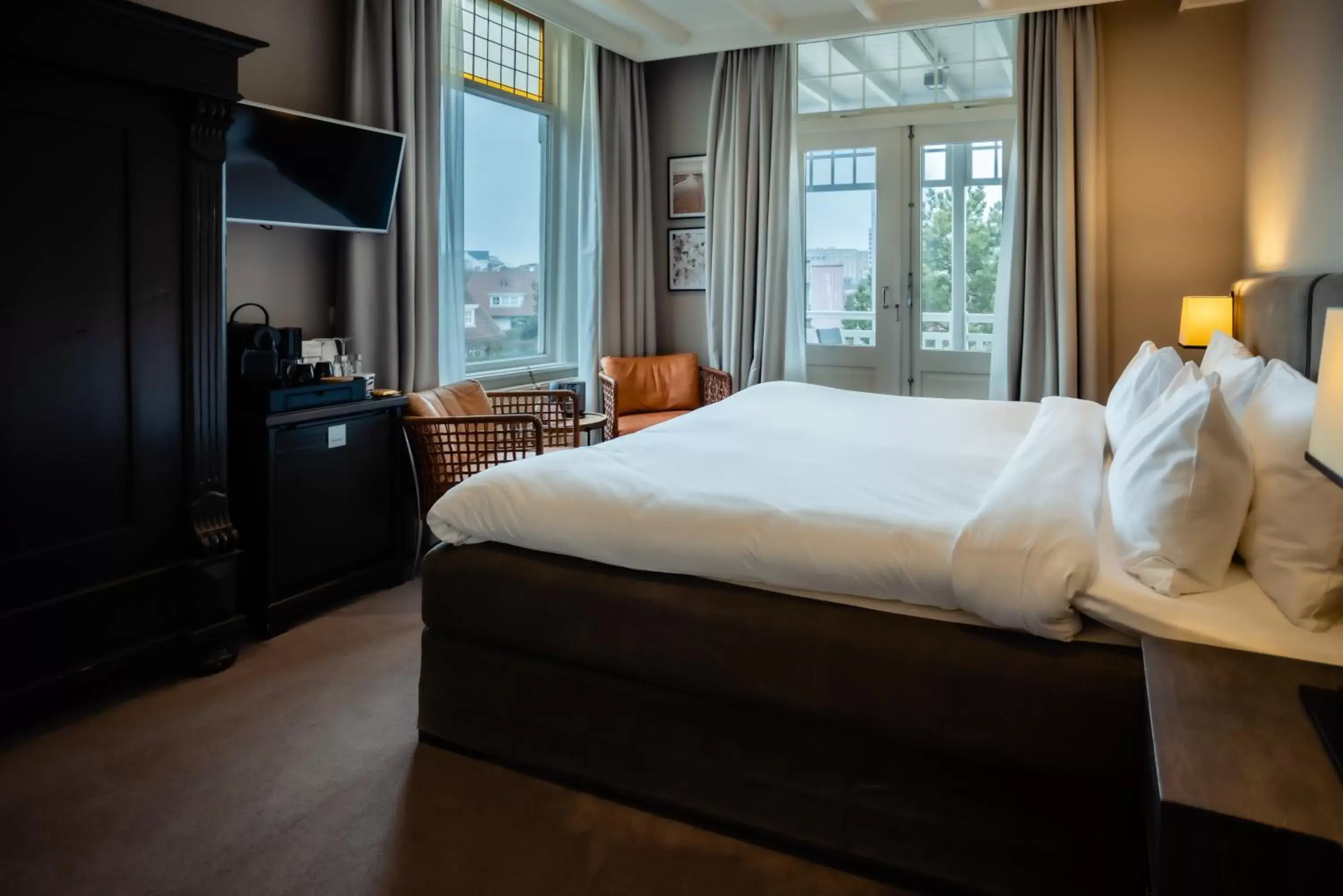 Bedroom, Bed in Villa de Duinen - Adults Only