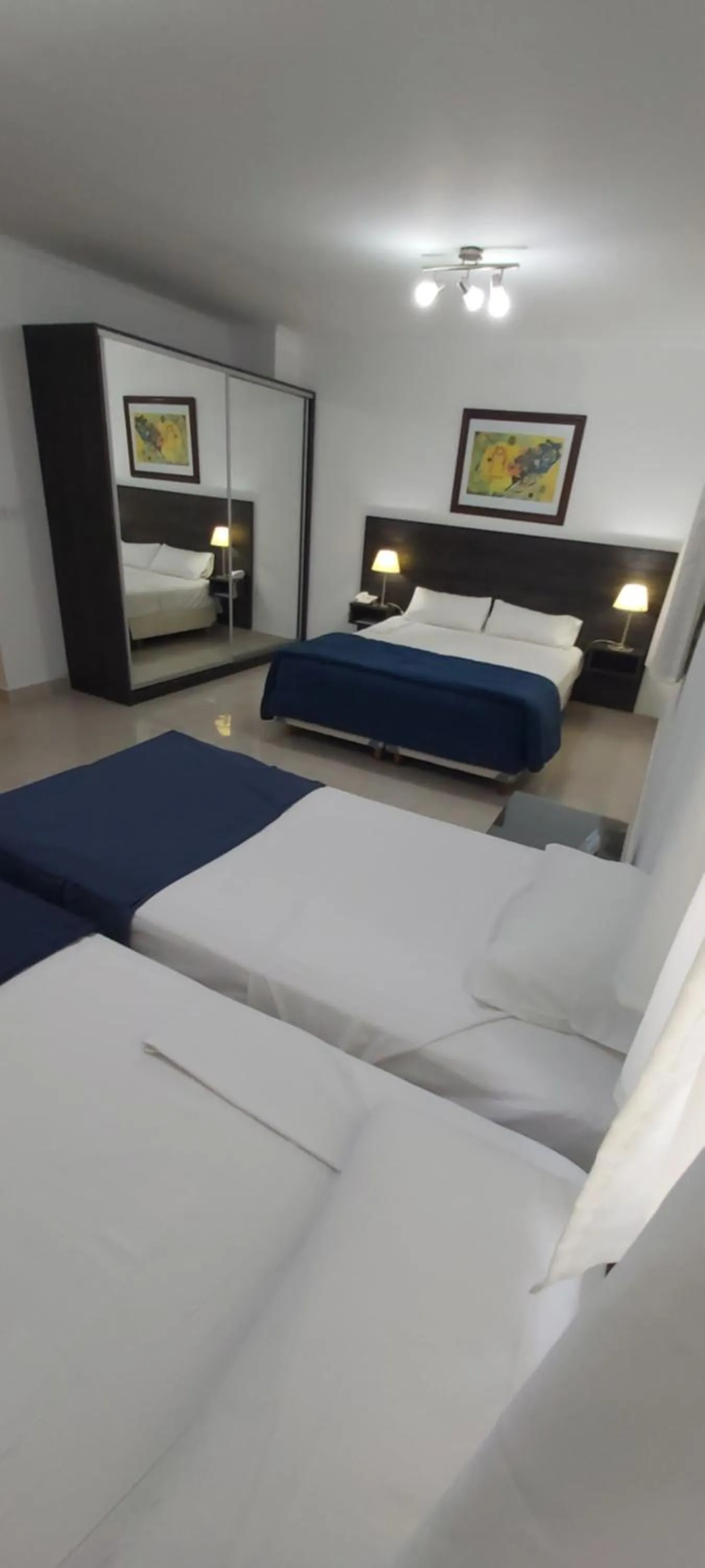 Bed in Hotel UTHGRA de las Luces